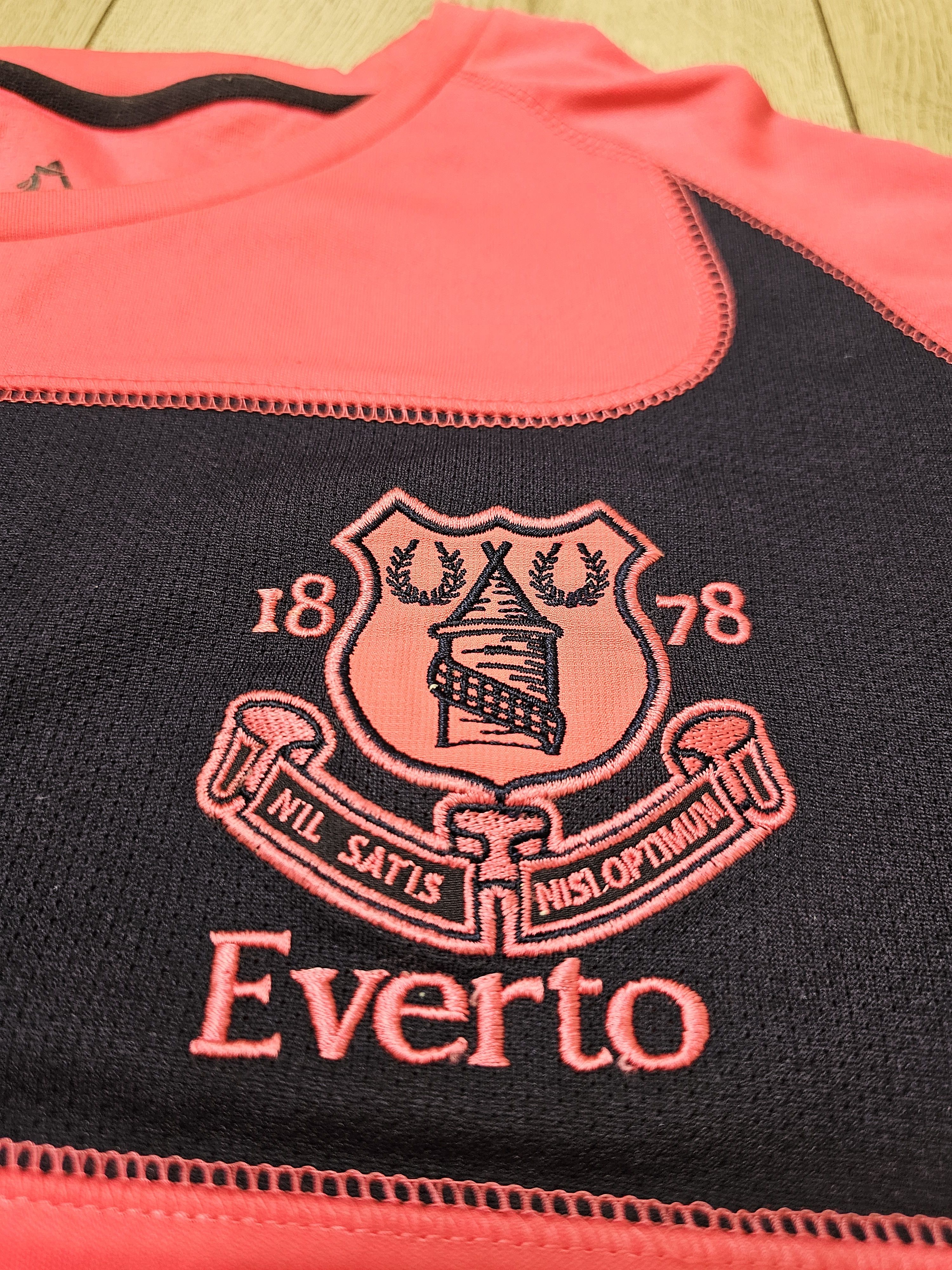 Le Coq Sportif × Vintage EVERTON 2010 2011 AWAY FOOTBALL SHIRT SOCCER JERSEY Size US XL / EU 56 / 4 - 4 Thumbnail