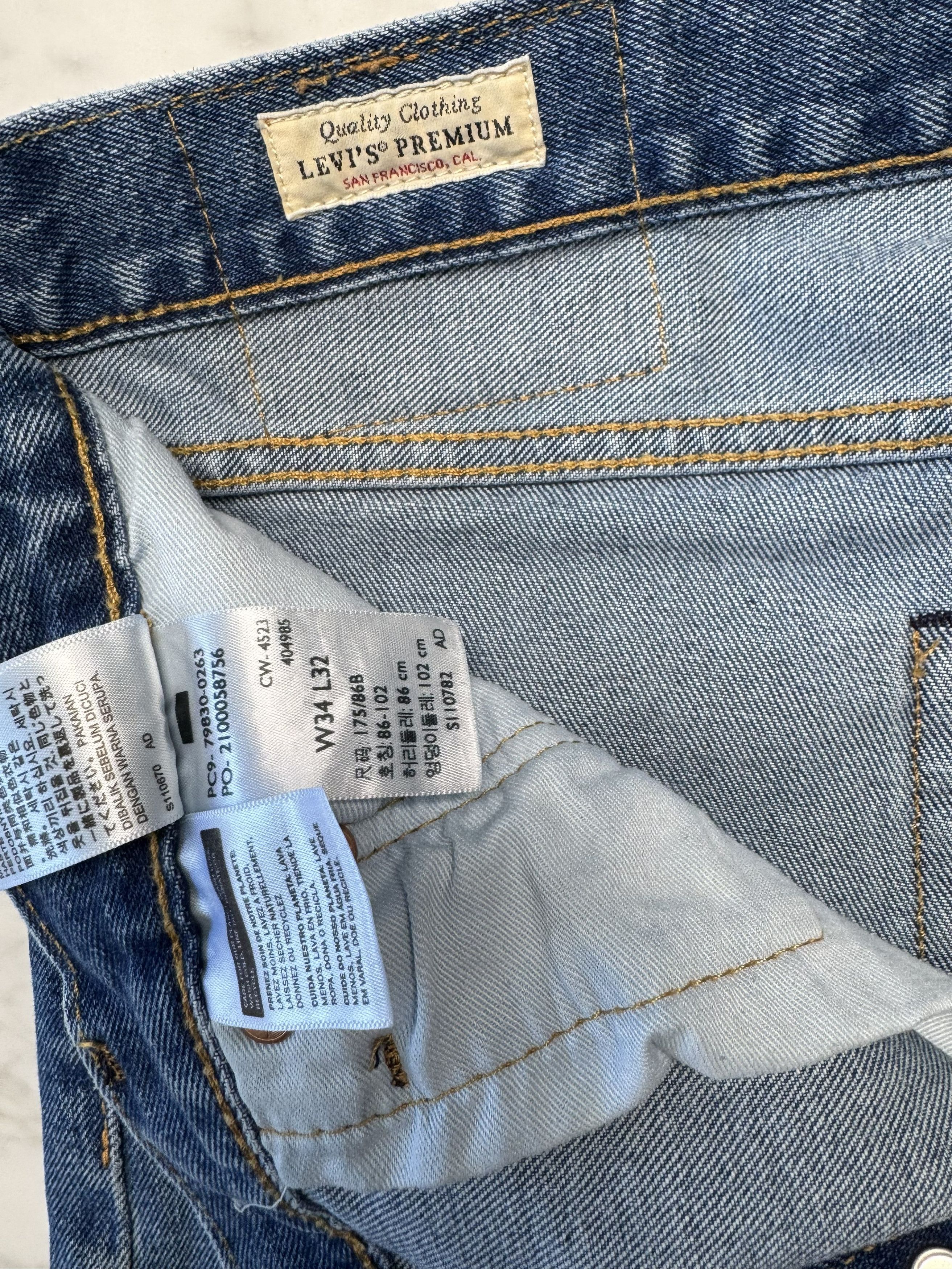 Levi's 501 '93 Straight Fit Jeans Size US 34 / EU 50 - 8 Thumbnail