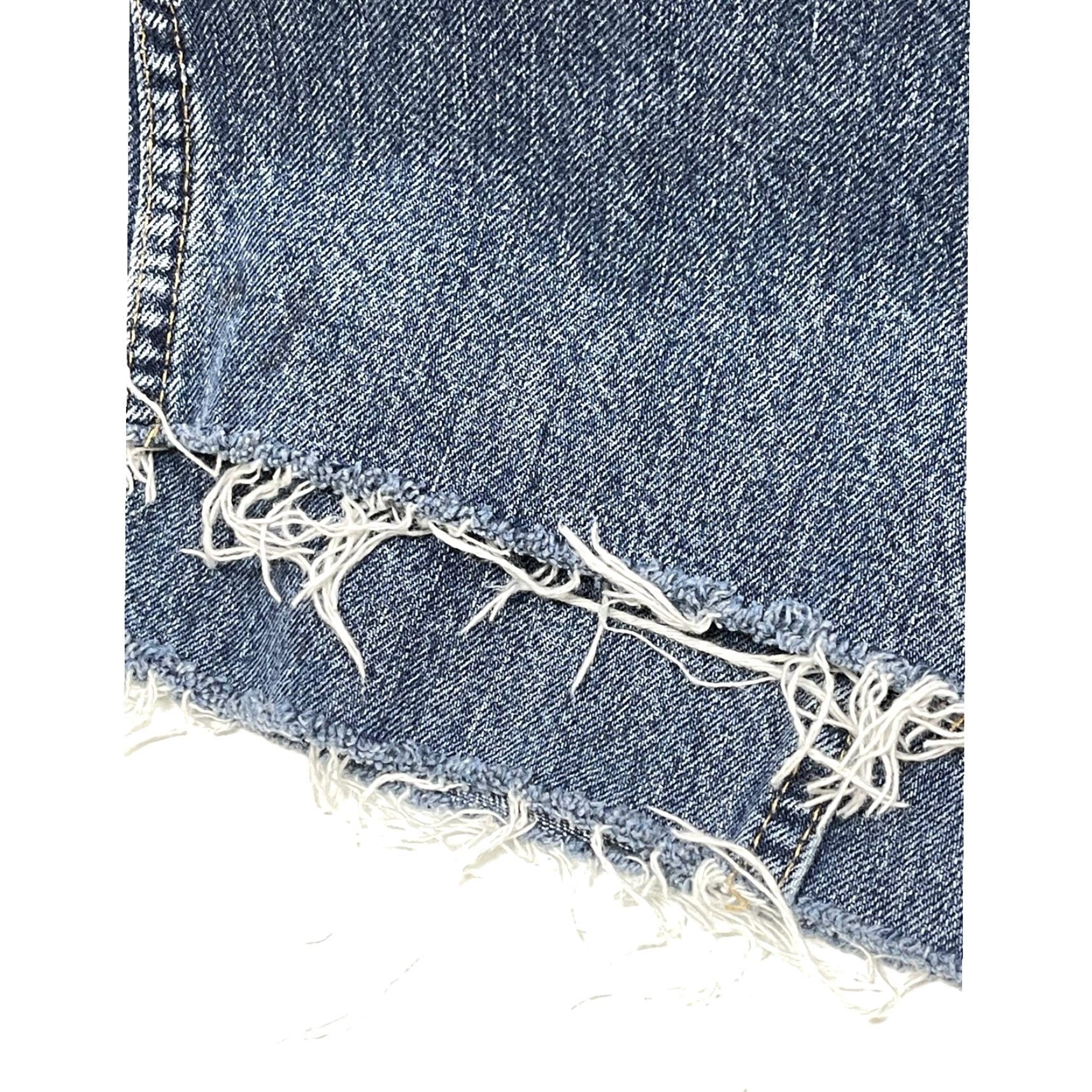 Nautica Nautica Jeans Womens Size 4 Dark Blue Denim Mid Rise 100% Cotton Cropped Baggy Retro 90s Y2K Grunge Jeans Womens Size 28" / US 6 / IT 42 - 4 Thumbnail