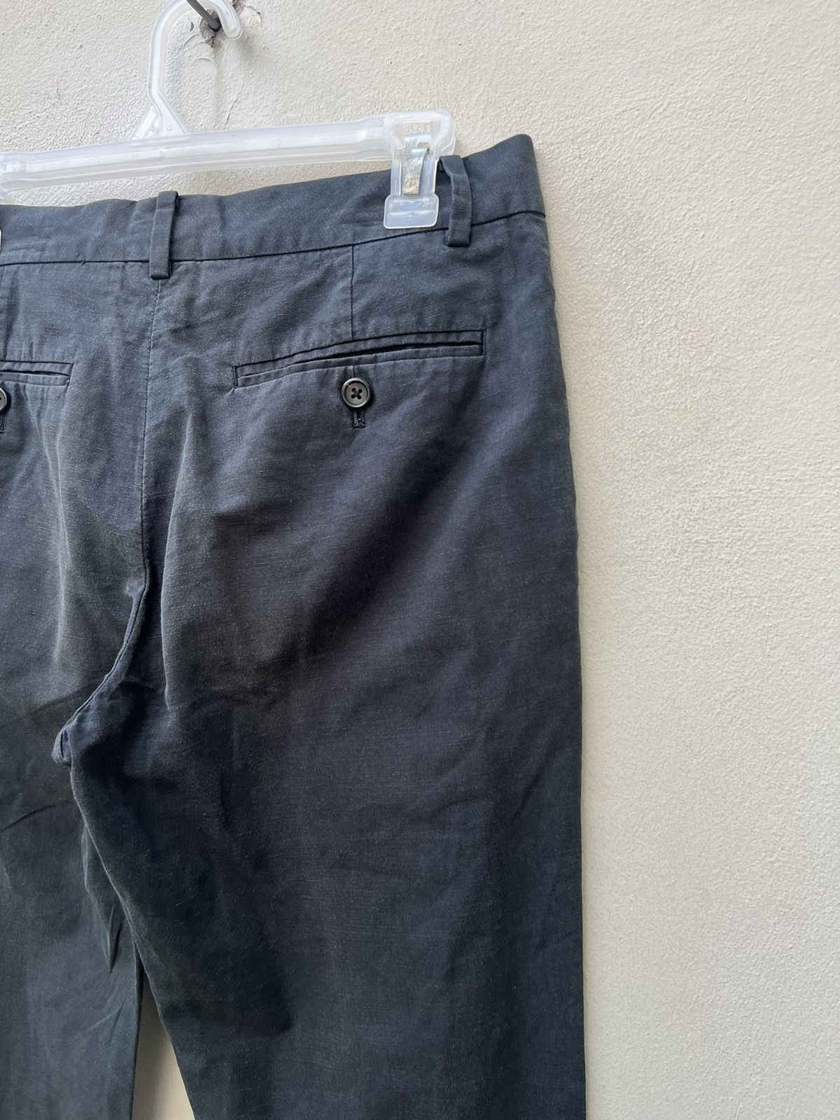 Margaret Howell Vintage Margaret Howell Faded Black Cropped Chinos Pant Size US 30 / EU 46 - 16 Thumbnail