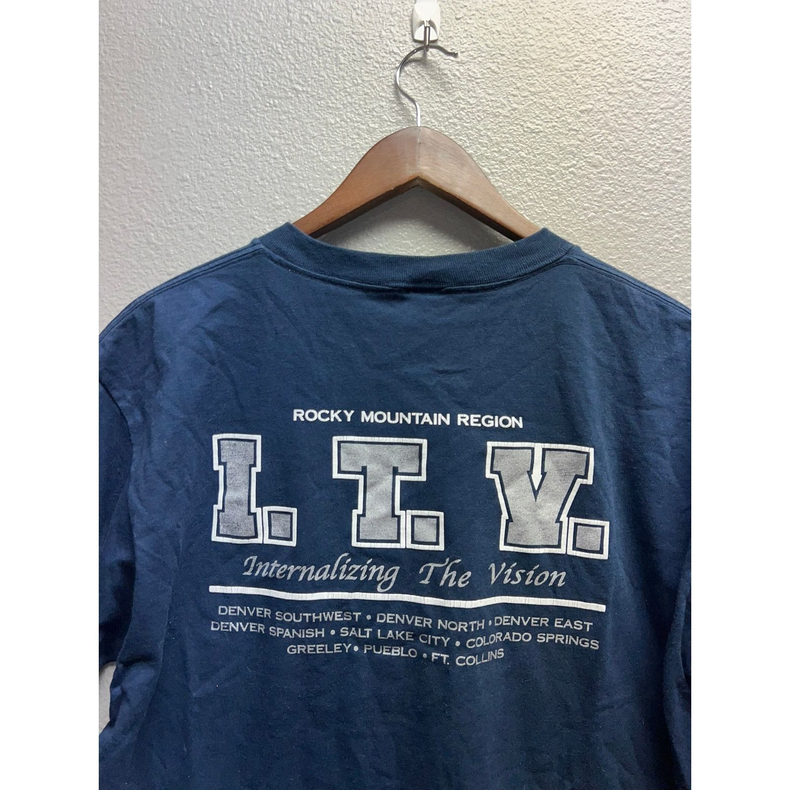 Vintage Vintage ITV Shirt Internalzing The Vision Rocky Mountain M Size US M / EU 48-50 / 2 - 6 Thumbnail