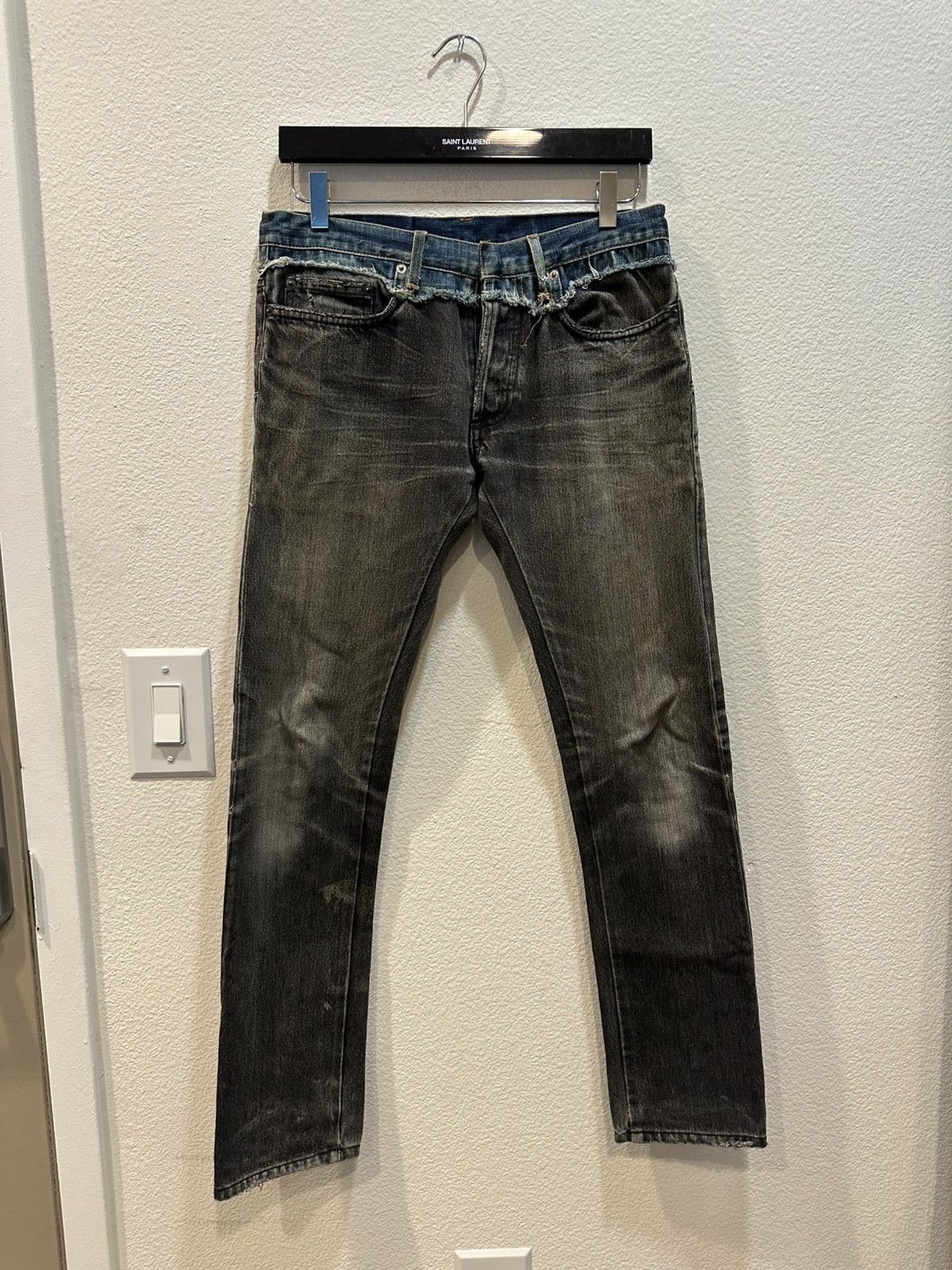 Dior Dior Homme Cummerbund Denim AW06 Size US 30 / EU 46 - 1 Thumbnail