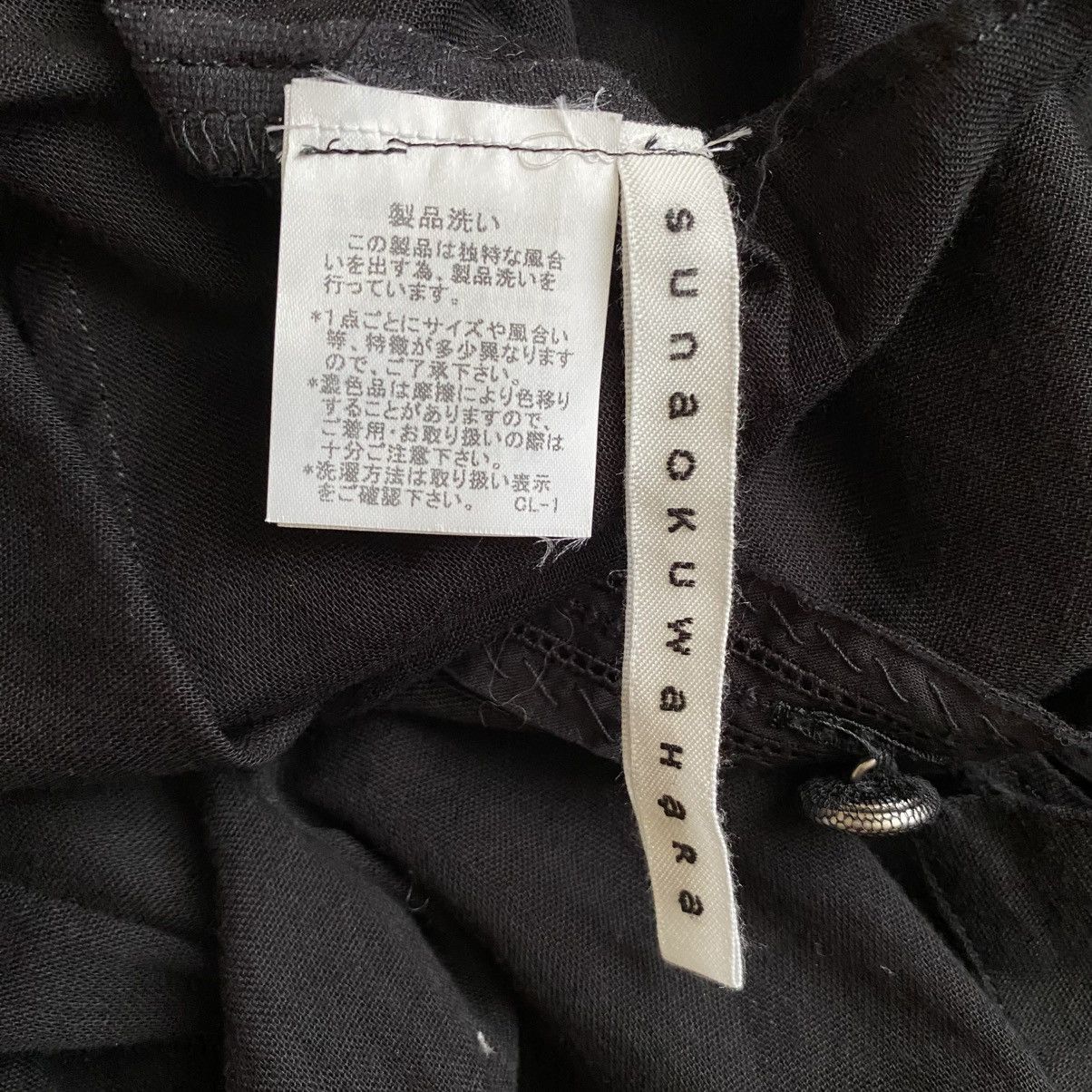 Sunao Kuwahara Sunao Kuwahara Sheer Black Fringed Blouse Size M / US 6-8 / IT 42-44 - 6 Thumbnail