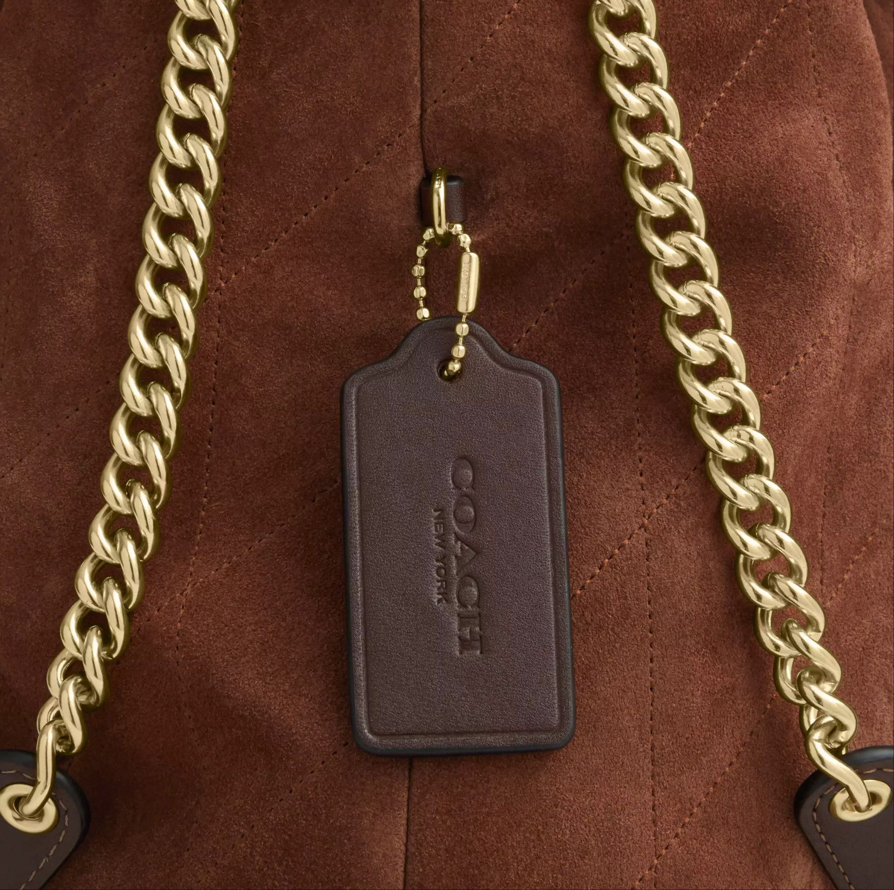 Coach Evelyn Large Shoulder Bag With Quilting CCZ83 Size ONE SIZE - 14 Thumbnail