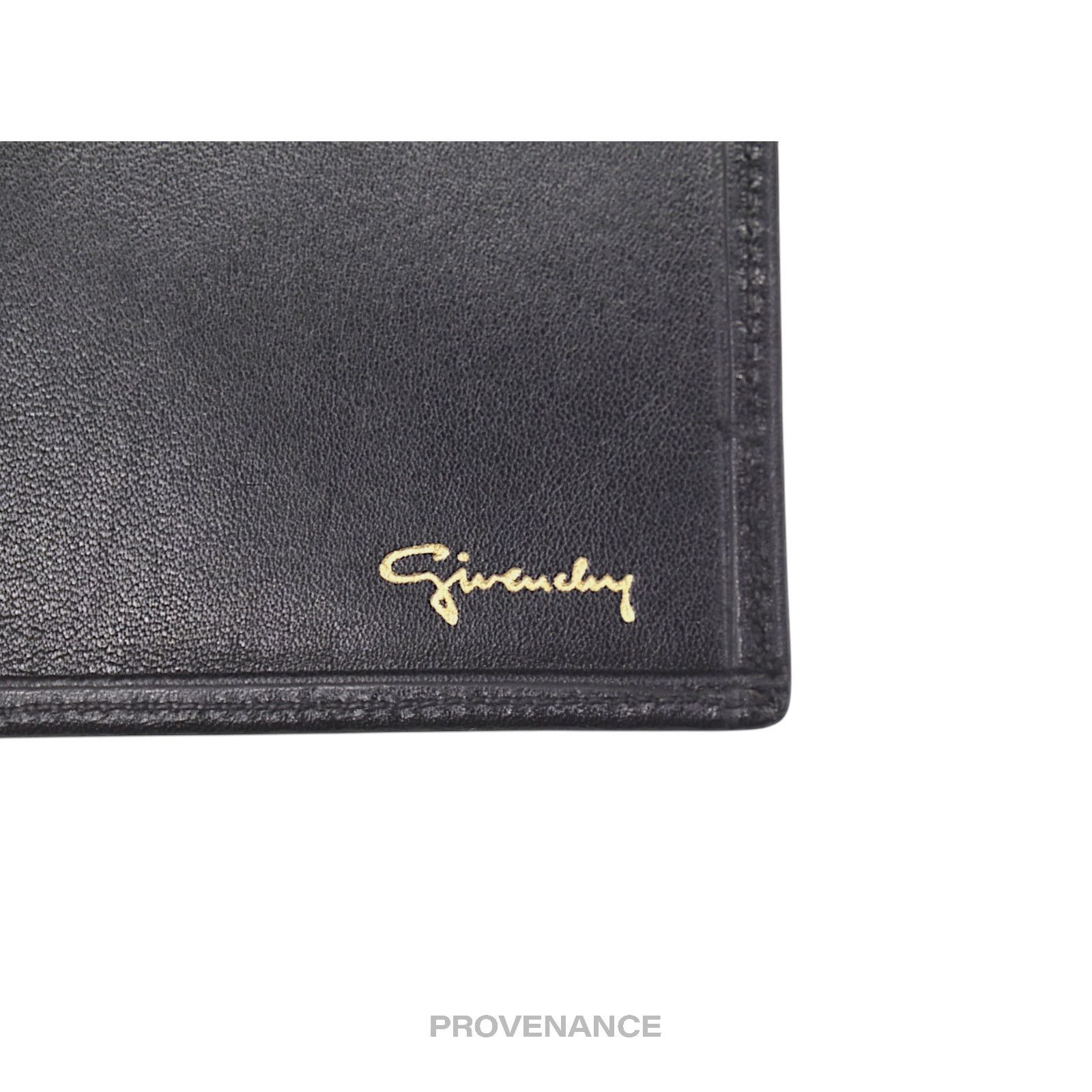 Givenchy 🔴 Givenchy 4G Logo Pocket Organizer Wallet - Black Leather Size ONE SIZE - 6 Thumbnail