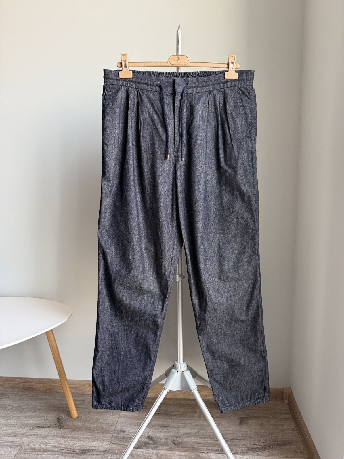 Brunello Cucinelli Brunello Cucinelli Pants Leisure Fit Drawstring Trousers Size US 34 / EU 50 - 7 Thumbnail