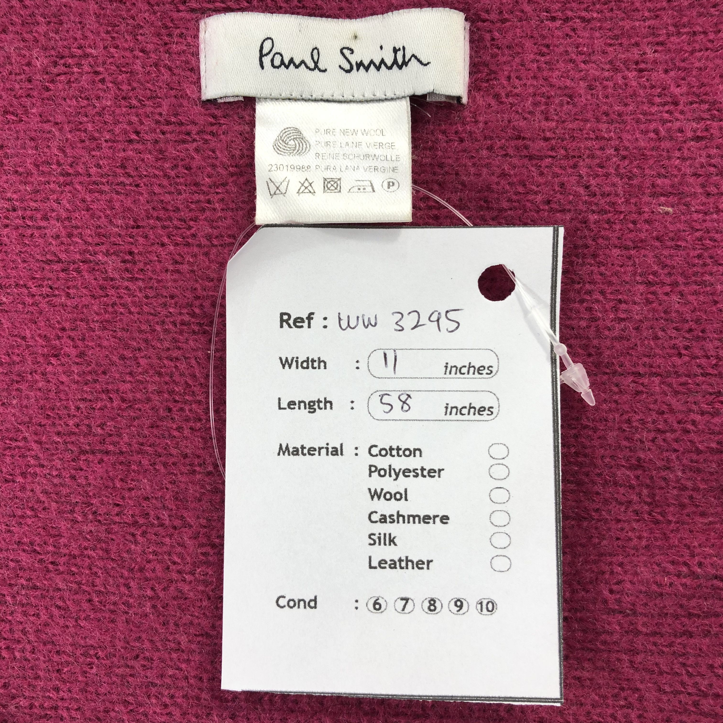 Paul Smith Vintage Paul Smith Scarf - WW3295 Size ONE SIZE - 5 Thumbnail