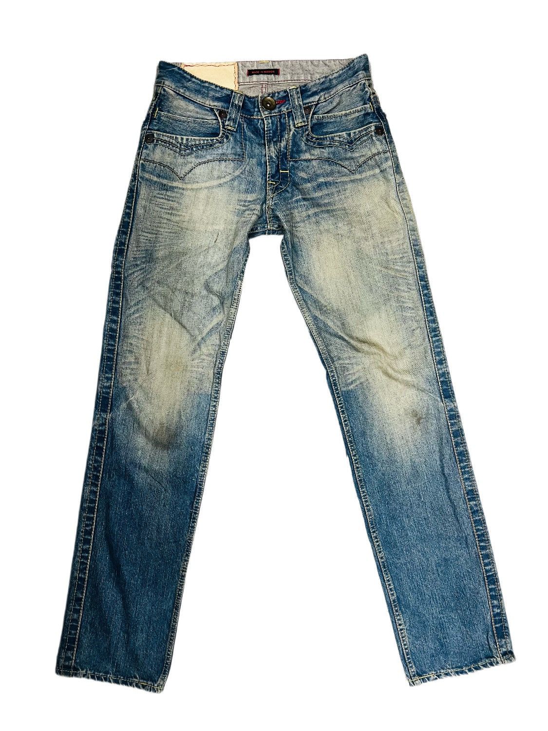 14th Addiction × Beauty Beast × Japan Blue Vintage Blue Way Rusty Flare Denim Size US 30 / EU 46 - 1 Thumbnail