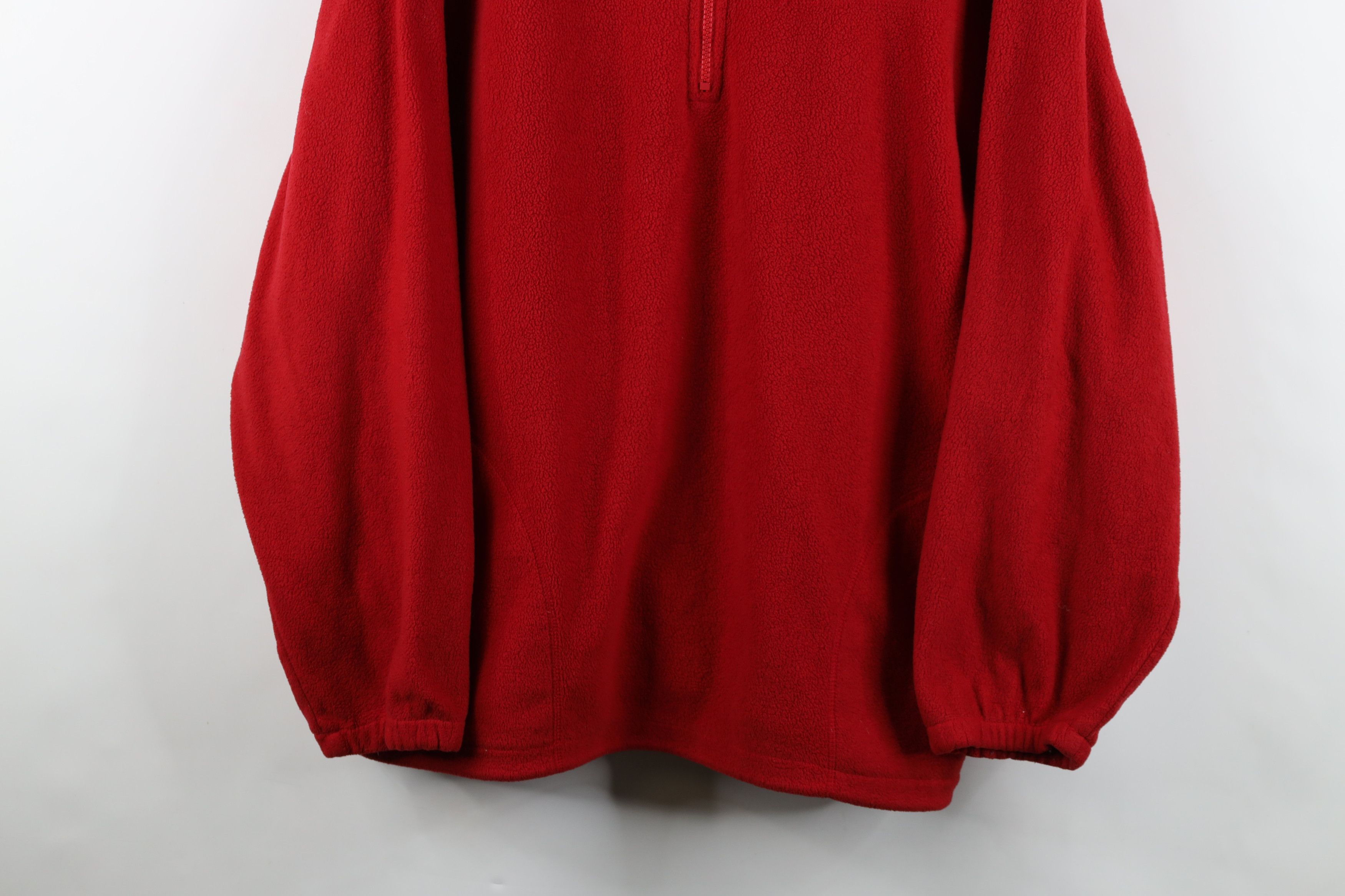 Vintage Vintage 90s Ohio State University Half Zip Fleece Sweater Size US XXL / EU 58 / 5 - 3 Thumbnail