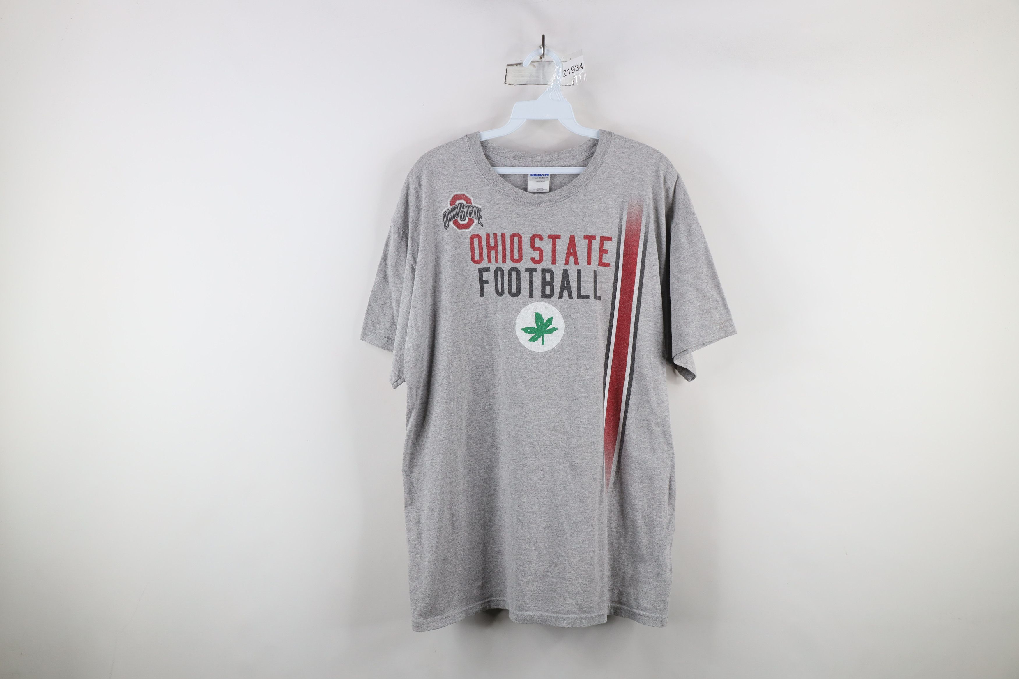 Vintage Vintage Spell Out Ohio State University Short Sleeve T-Shirt Size US L / EU 52-54 / 3 - 1 Thumbnail