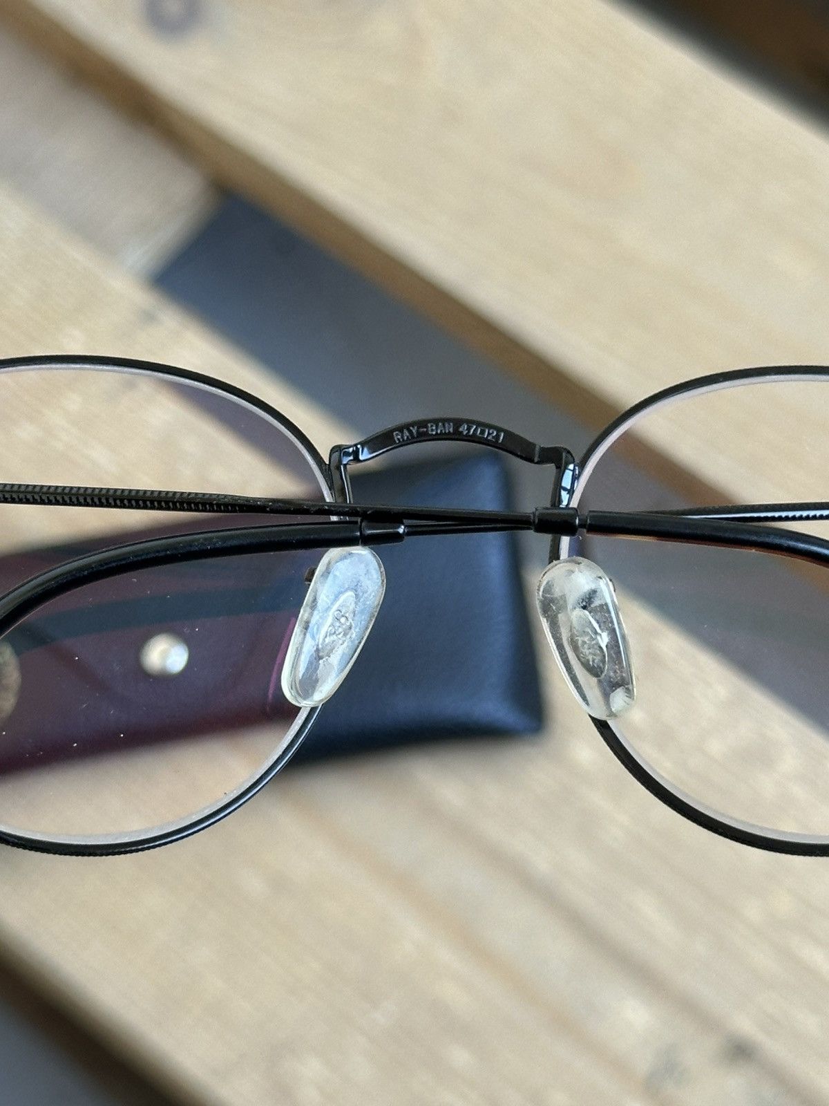 Ray Ban Black Frame 4721 Glasses with Case