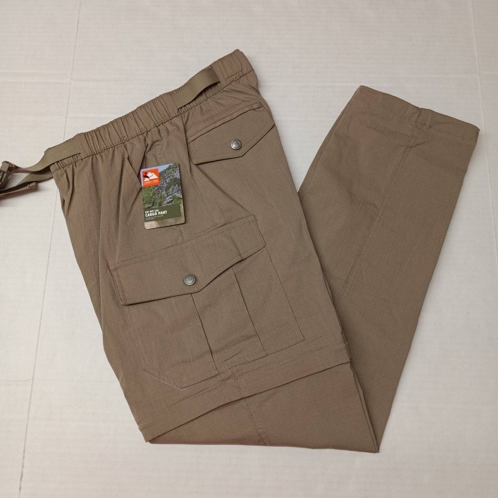 Other Ozark Trail Zip Off Convert Cargo Pants Men Size 30x30 Taupe Size US 30 / EU 46 - 1 Thumbnail