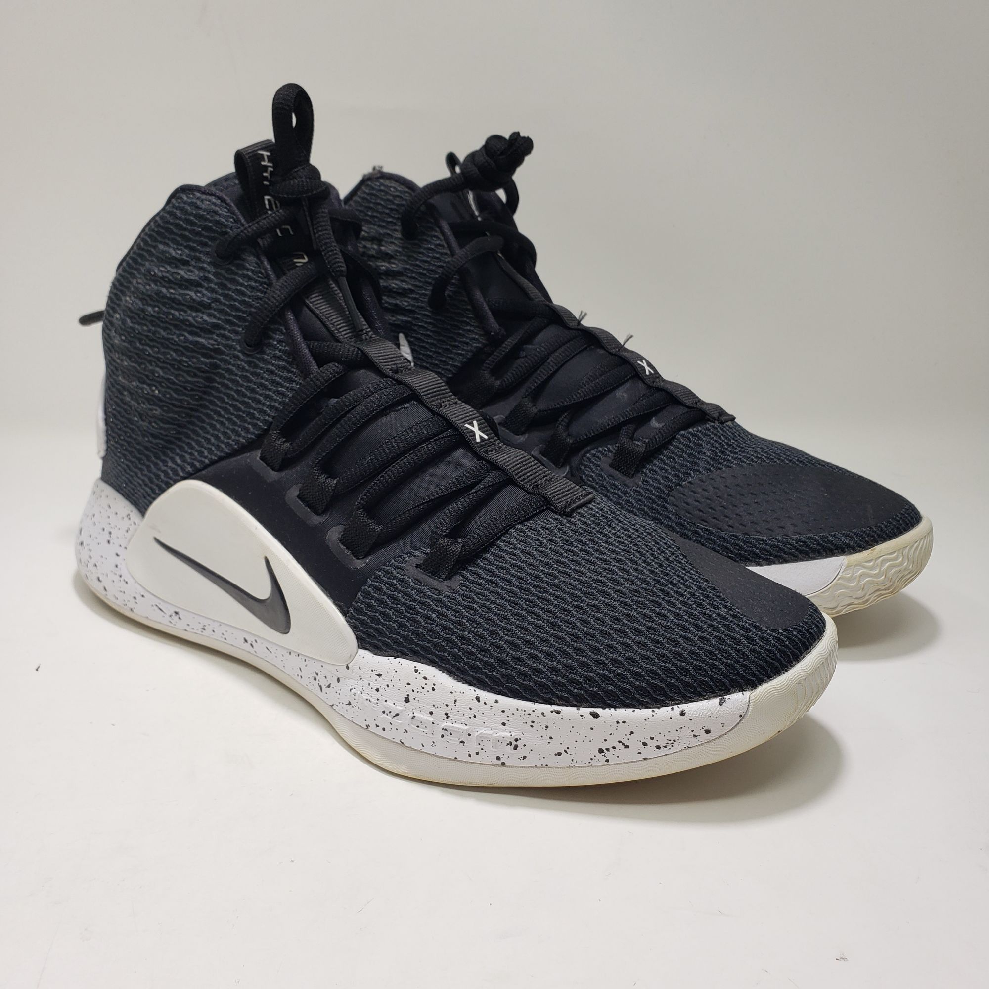 Nike Nike Hyperdunk X High Top Basketball Shoes Black/White Mens Size US 8.5 / EU 41-42 - 5 Thumbnail