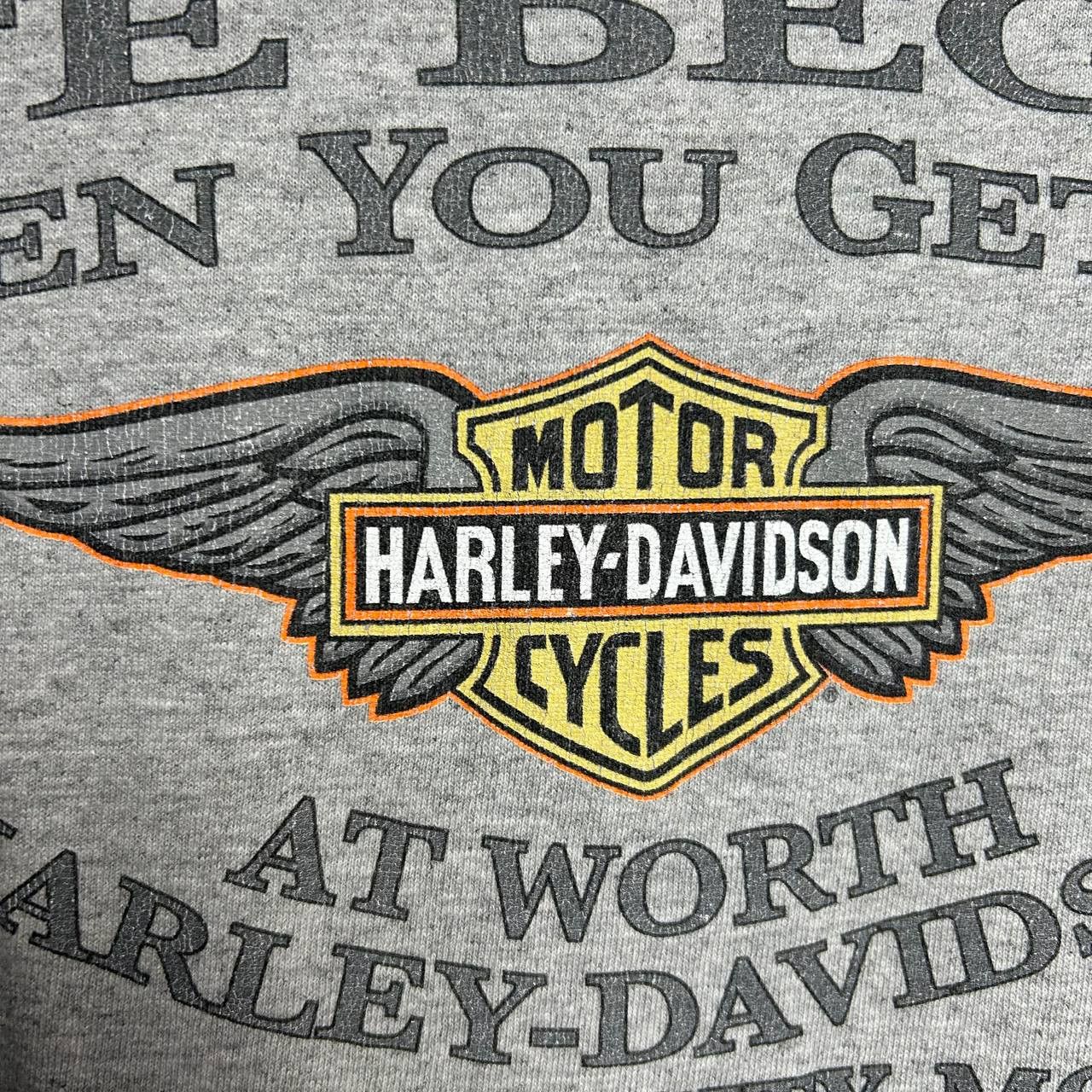 Harley Davidson Vintage Harley Davidson big fire logo 2013 motocycles tee Size US L / EU 52-54 / 3 - 4 Thumbnail