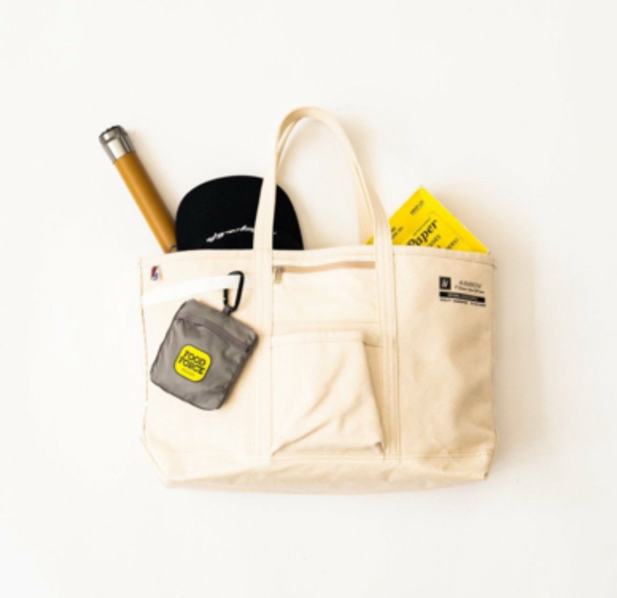 Japanese Brand Food Force OREGON Japan Ripstop Nylon Packable Eco Tote Bag Size ONE SIZE - 10 Thumbnail