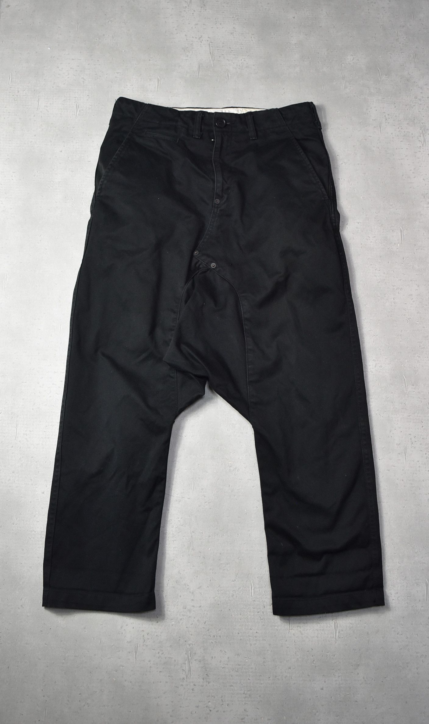 image of Comme Des Garcons x Ganryu Wide Sarouel Pants 6-2-20 256 in Black, Men's (Size 29)
