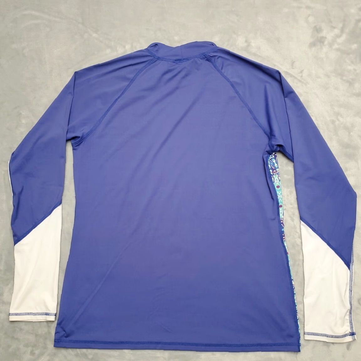Vintage VINTAGE Title Nine Swim Shirt Women L Blue Surf Rash guard UPF Made in USA Size L / US 10 / IT 46 - 6 Thumbnail