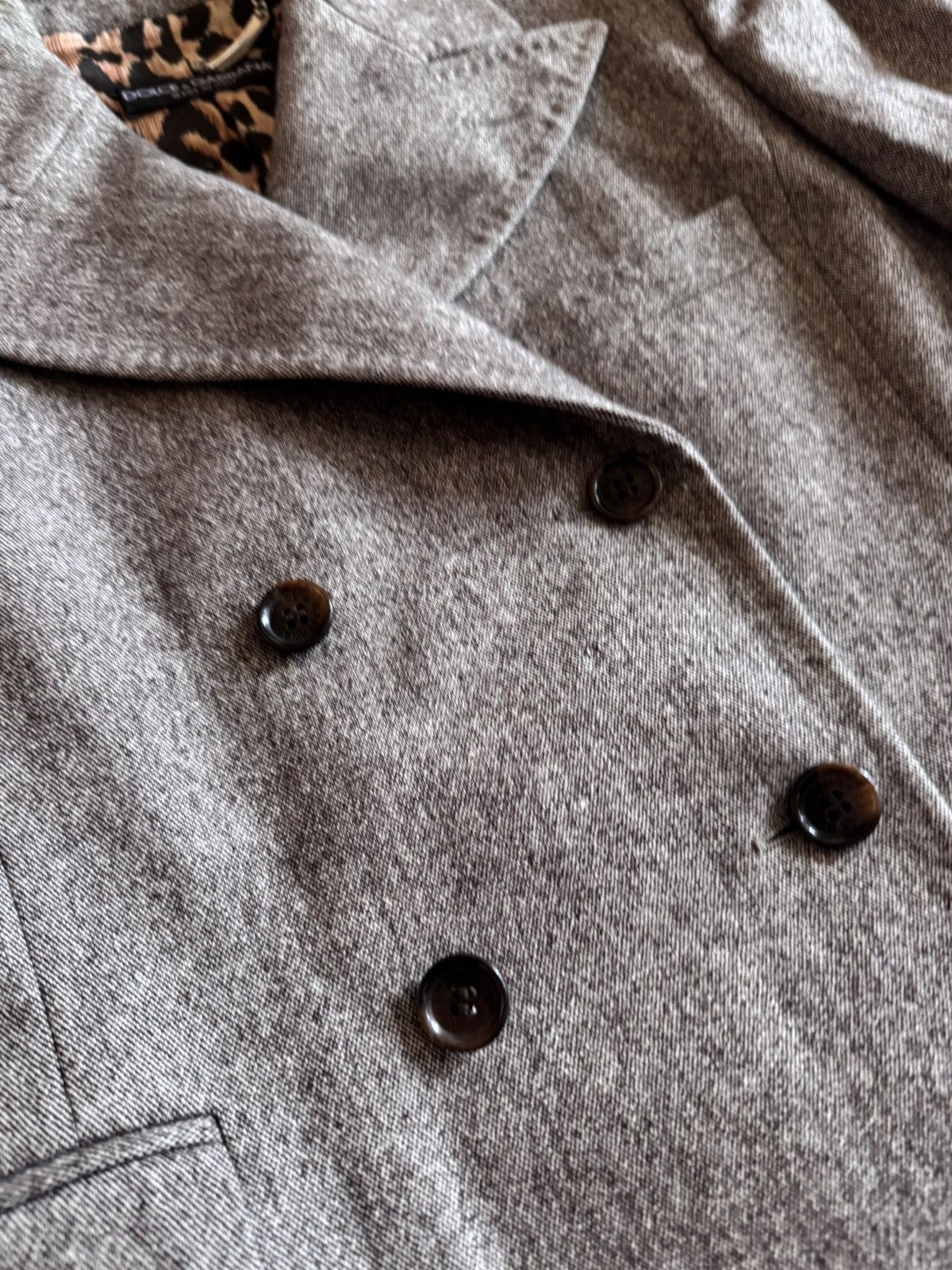 Dolce & Gabbana × Vintage Dolce Gabbana vintage double-breasted wool woman's blazer Size S / US 4 / IT 40 - 5 Thumbnail