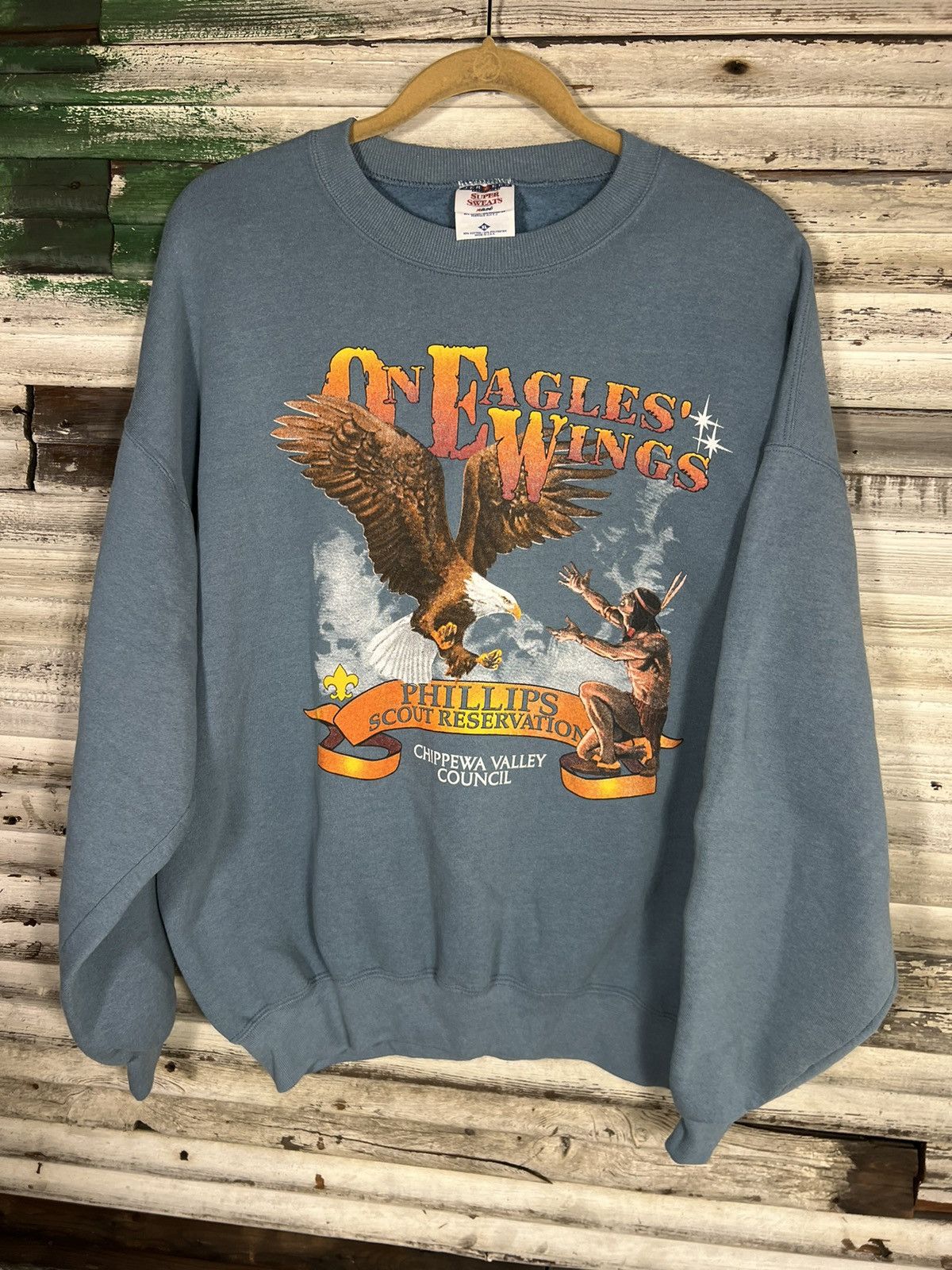Vintage Vintage Phillips Reservation Sweatshirt Size US XL / EU 56 / 4 - 3 Thumbnail
