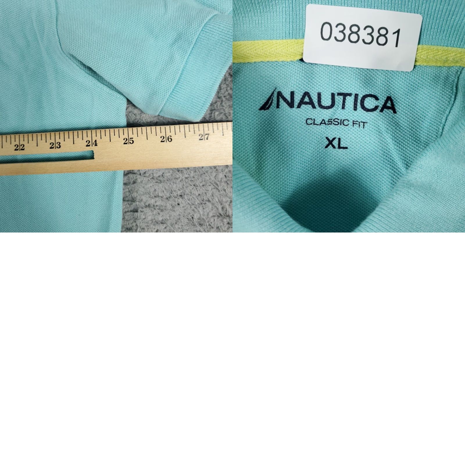 Nautica Nautica Polo Shirt Mens XL Blue Casual Short Sleeve Regular Fit Size US XL / EU 56 / 4 - 8 Thumbnail