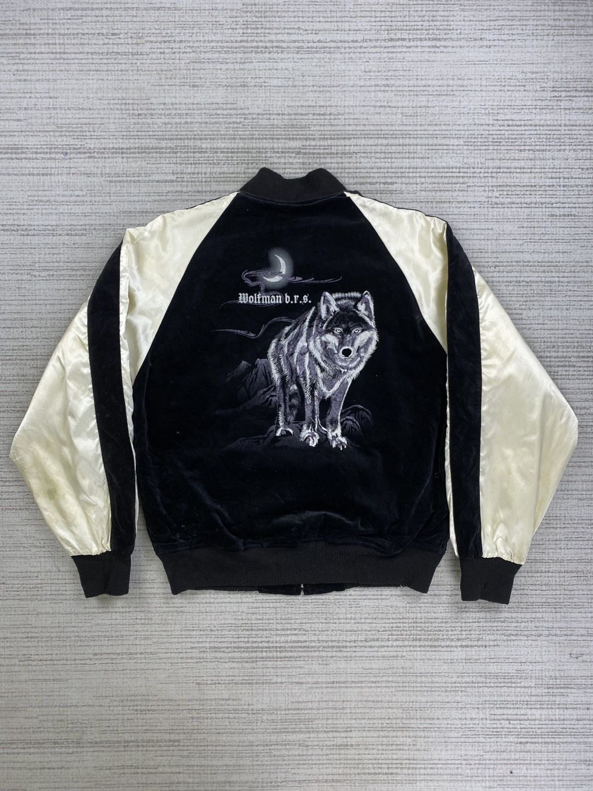 Japanese Brand Vintage Wolfman X Dragonfly Japan Sukajan Jacket Size US M / EU 48-50 / 2 - 2 Thumbnail