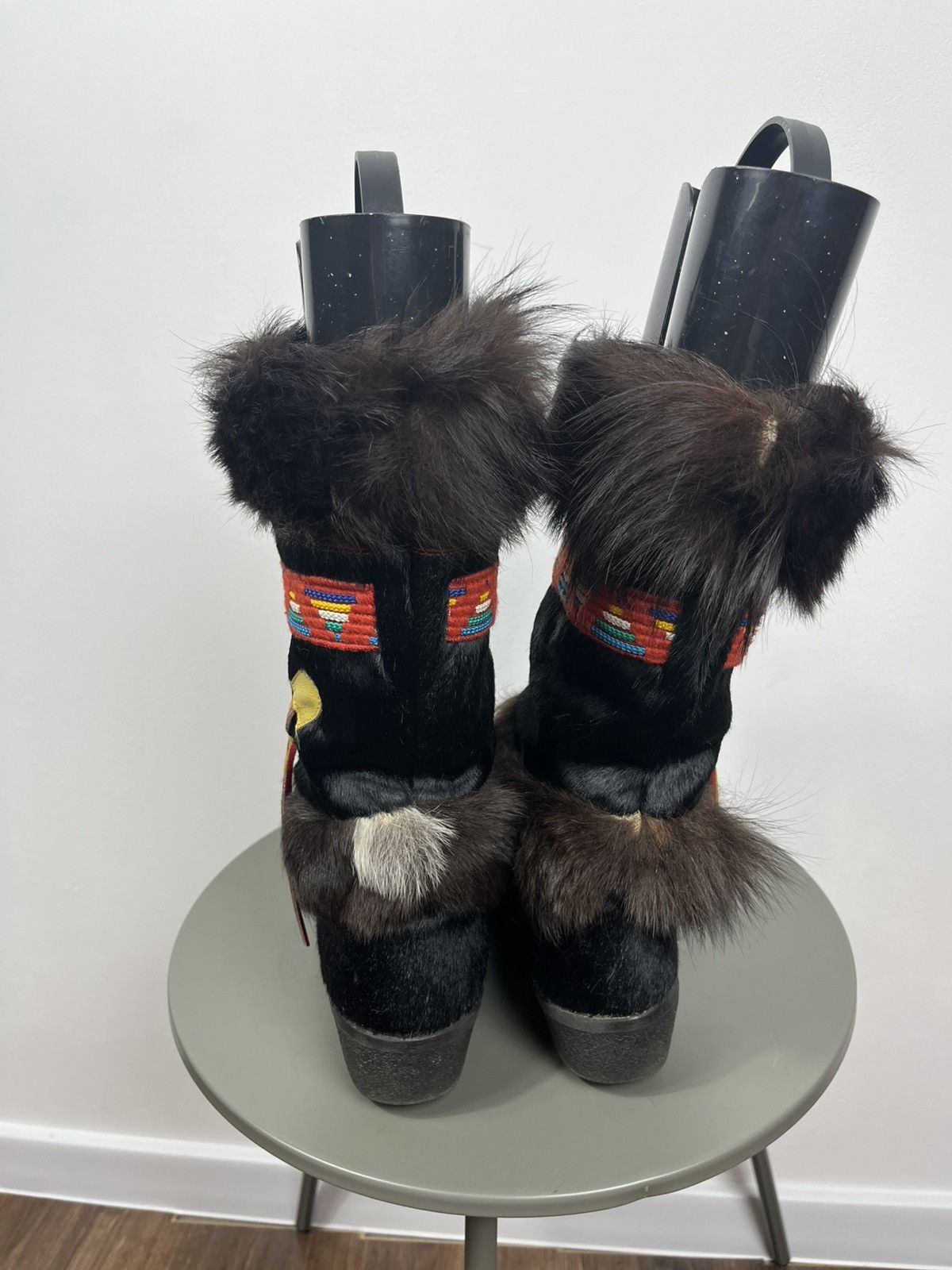 Other Tecnica Faux Fur Snow Boots Women’s 39 Italy Ethnic Trim Size US 8.5 / IT 38.5 - 8 Thumbnail