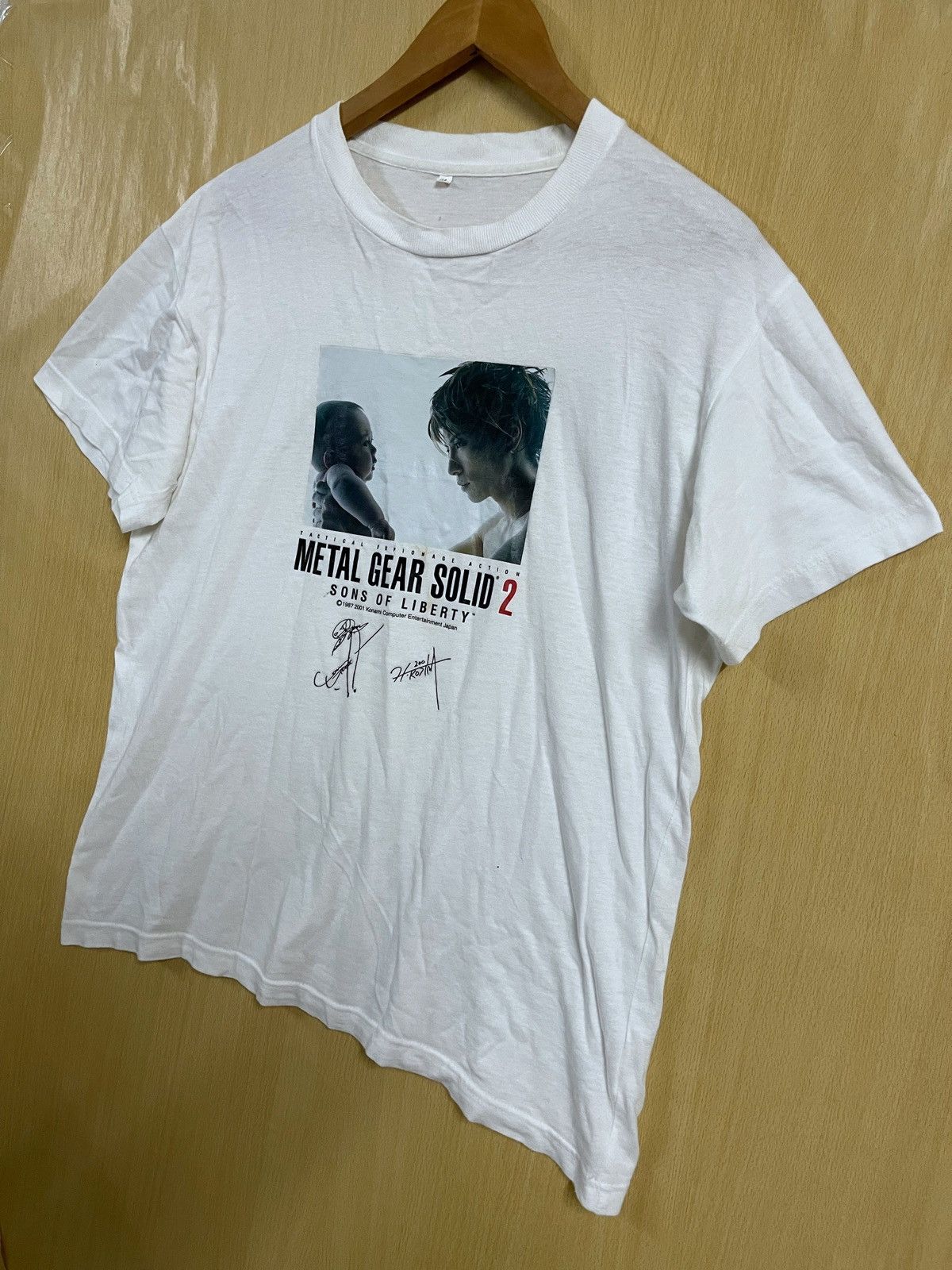 Optic Gaming × Vintage Vintage Gaming T shirt Metal Gear Solid M Sons of Liberty Size US M / EU 48-50 / 2 - 8 Thumbnail