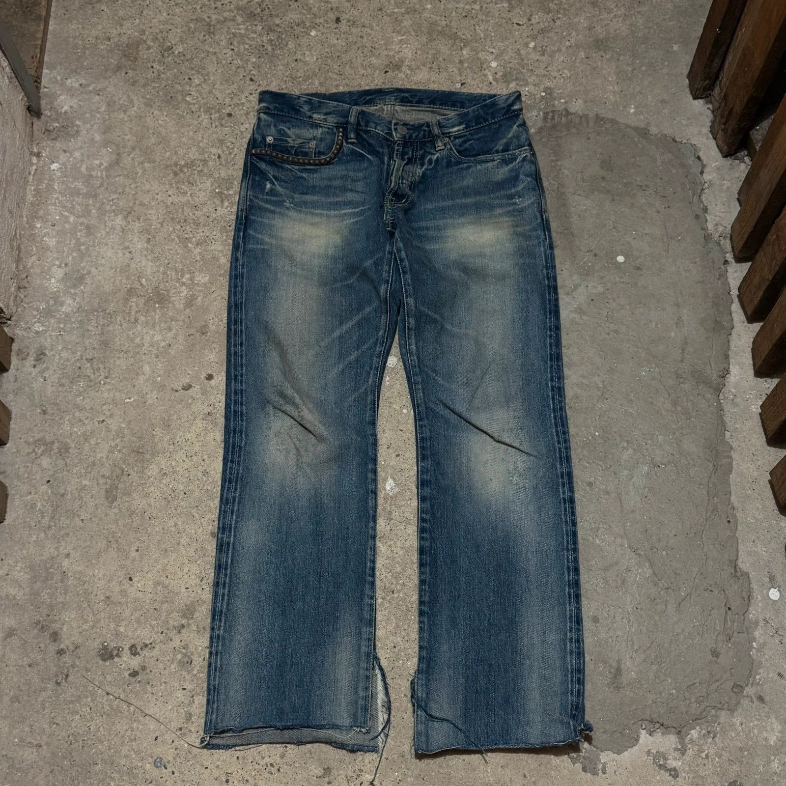 Hysteric Glamour Hysteric Glamours studded jeans Size US 30 / EU 46 - 1 Thumbnail