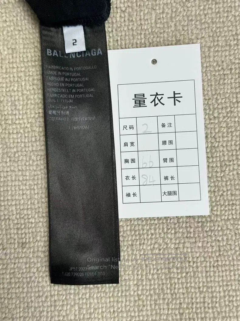 Balenciaga Balenciaga Alphabet Printed Casual Round Neck Short Sleeve Size US M / EU 48-50 / 2 - 5 Thumbnail