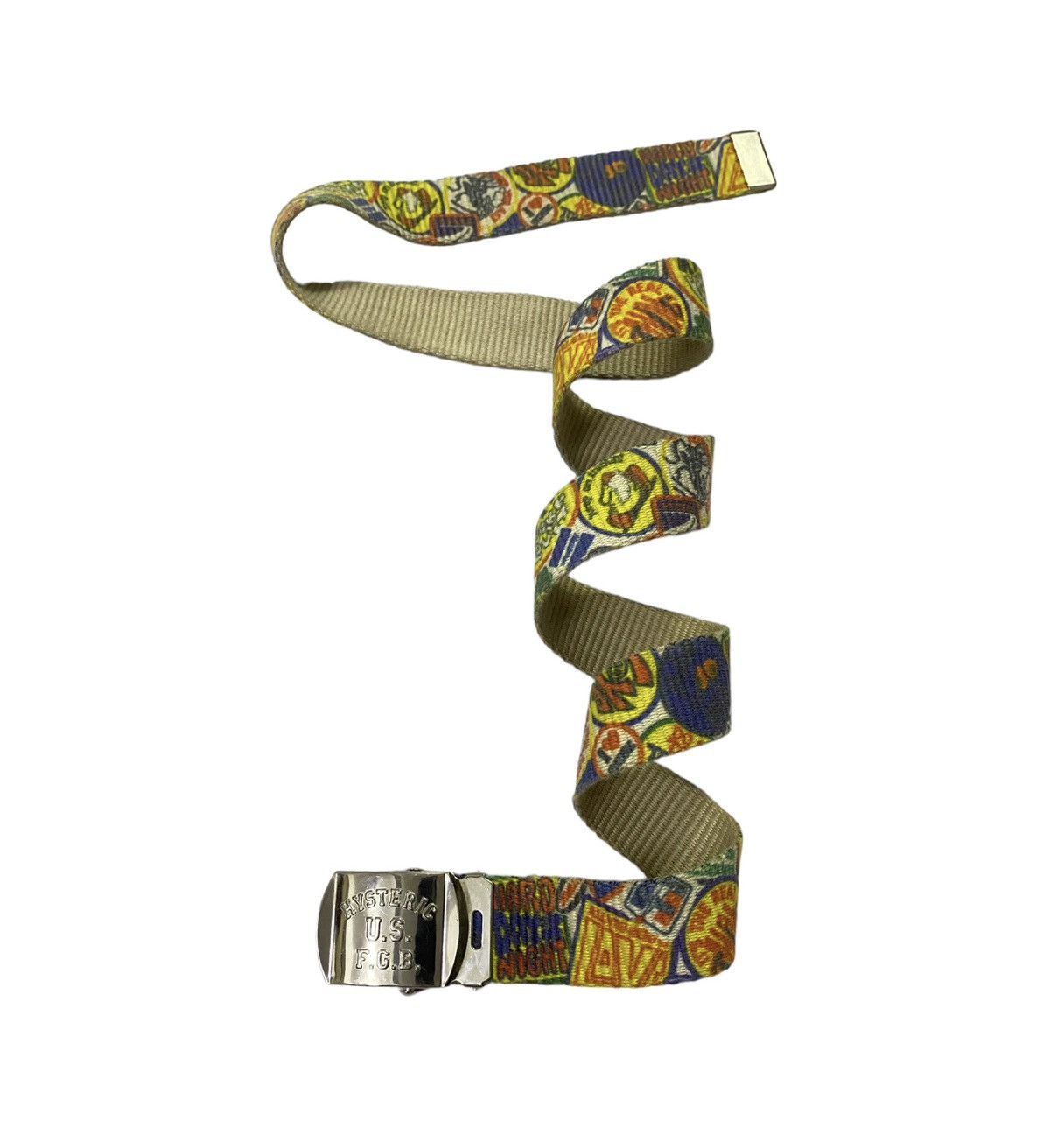 Hysteric Glamour Rare‼️Hysteric Glamour Adjustable Webbing Belt Size ONE SIZE - 1 Thumbnail