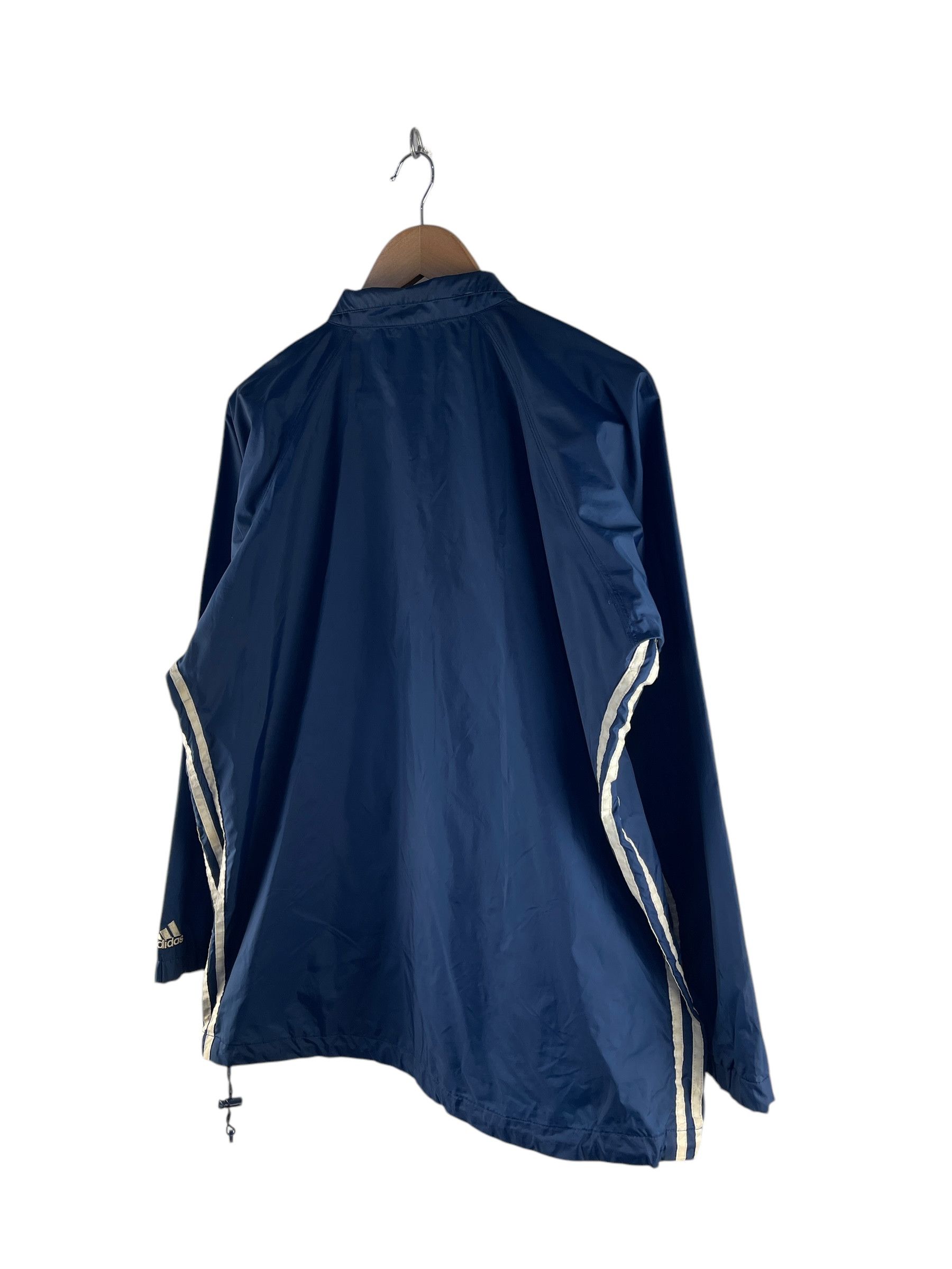 Adidas Vintage NY Adidas Anorak Windbreaker Jacket Size US L / EU 52-54 / 3 - 6 Thumbnail