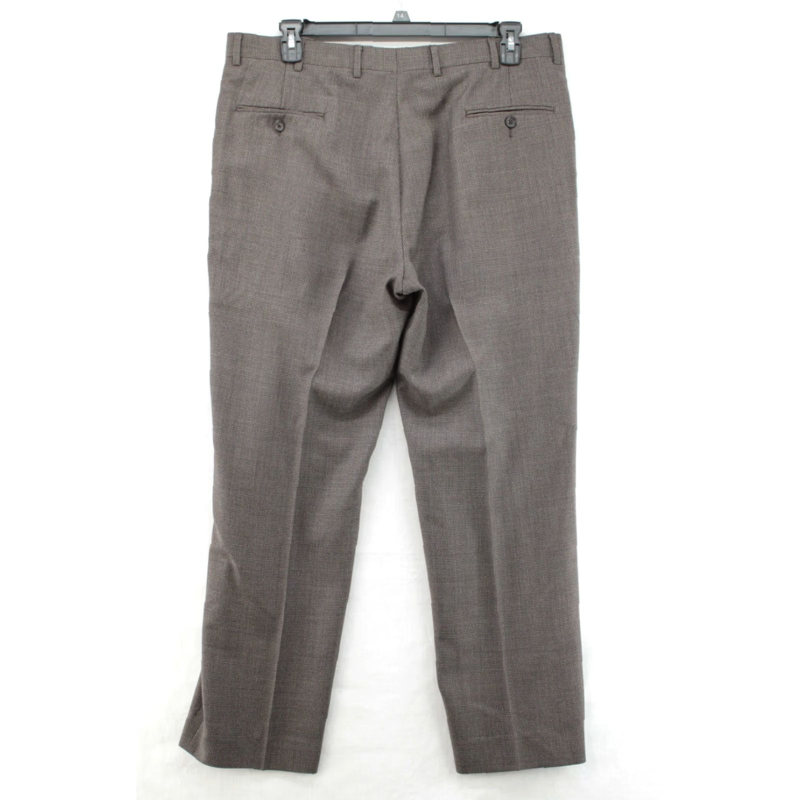 Hart Schaffner Marx VINTAGE Hart Schaffner Marx Dress Pants Men 38x30 Wool Green Preppy Office Casual Regular Mens Size US 38 / EU 54 - 5 Thumbnail