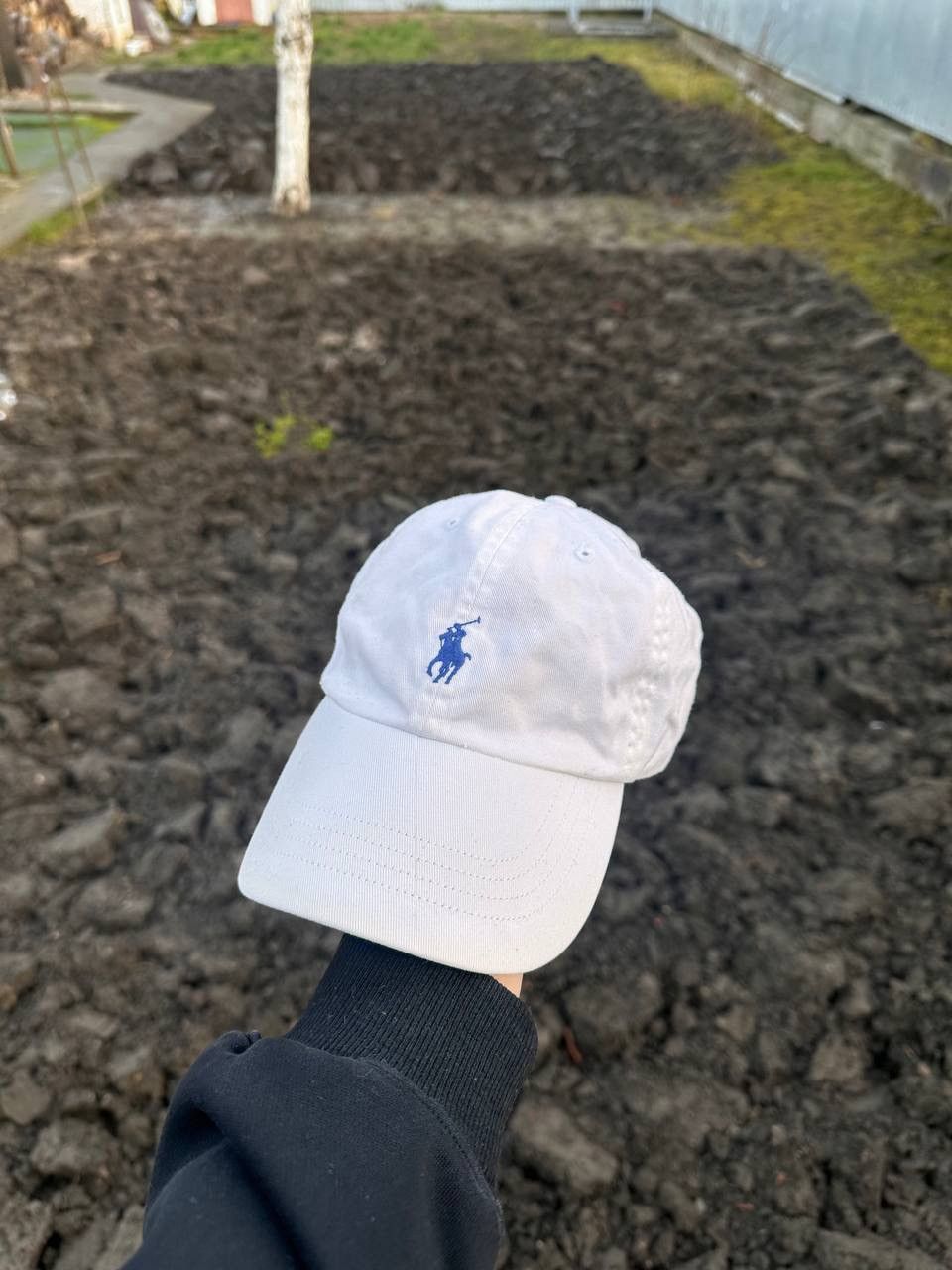 Polo Ralph Lauren Polo Ralph Lauren White Classic Cap Size ONE SIZE - 1 Thumbnail