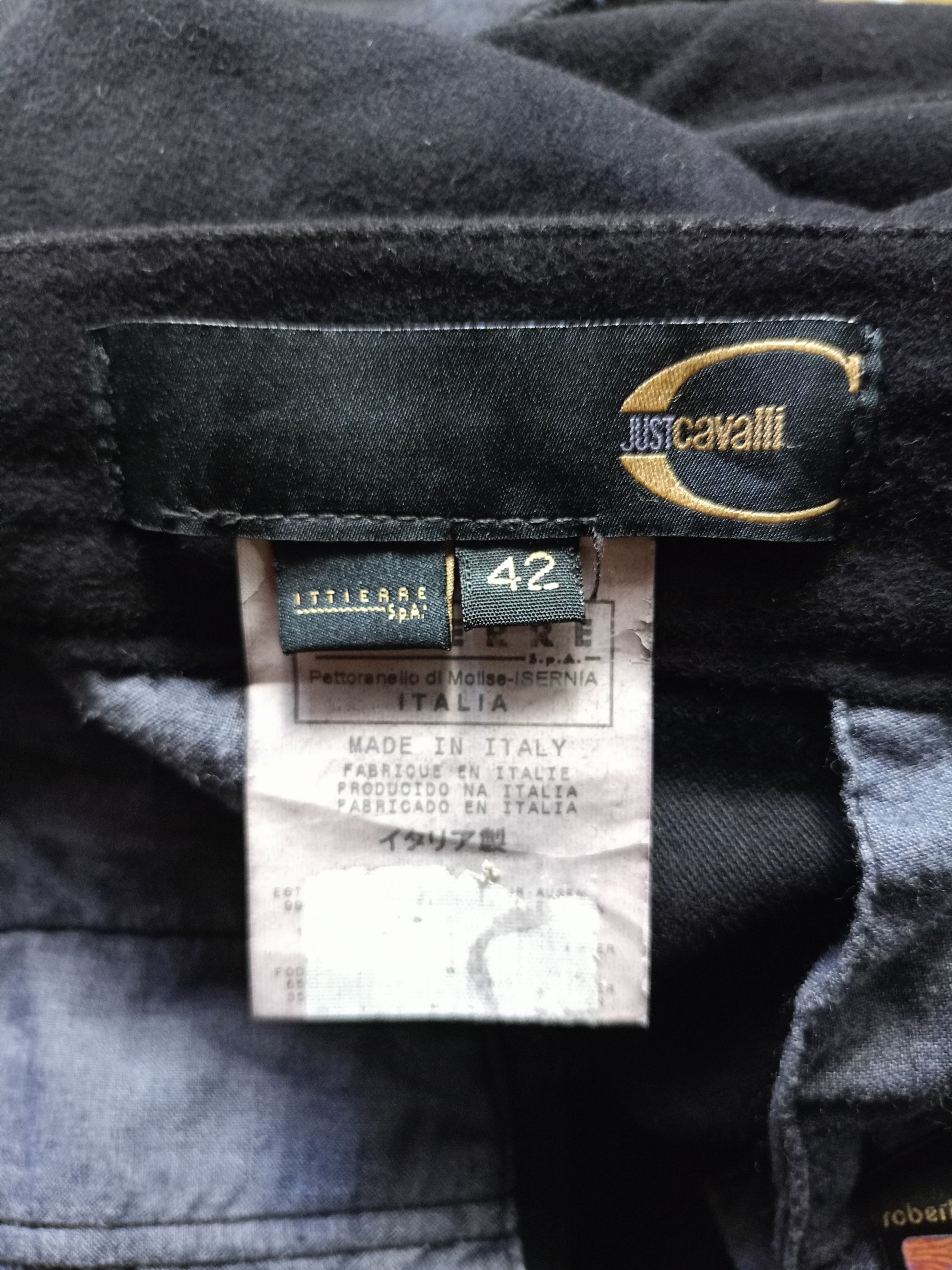 Designer × Just Cavalli × Roberto Cavalli Just cavalli black pants Size 28" / US 6 / IT 42 - 10 Thumbnail