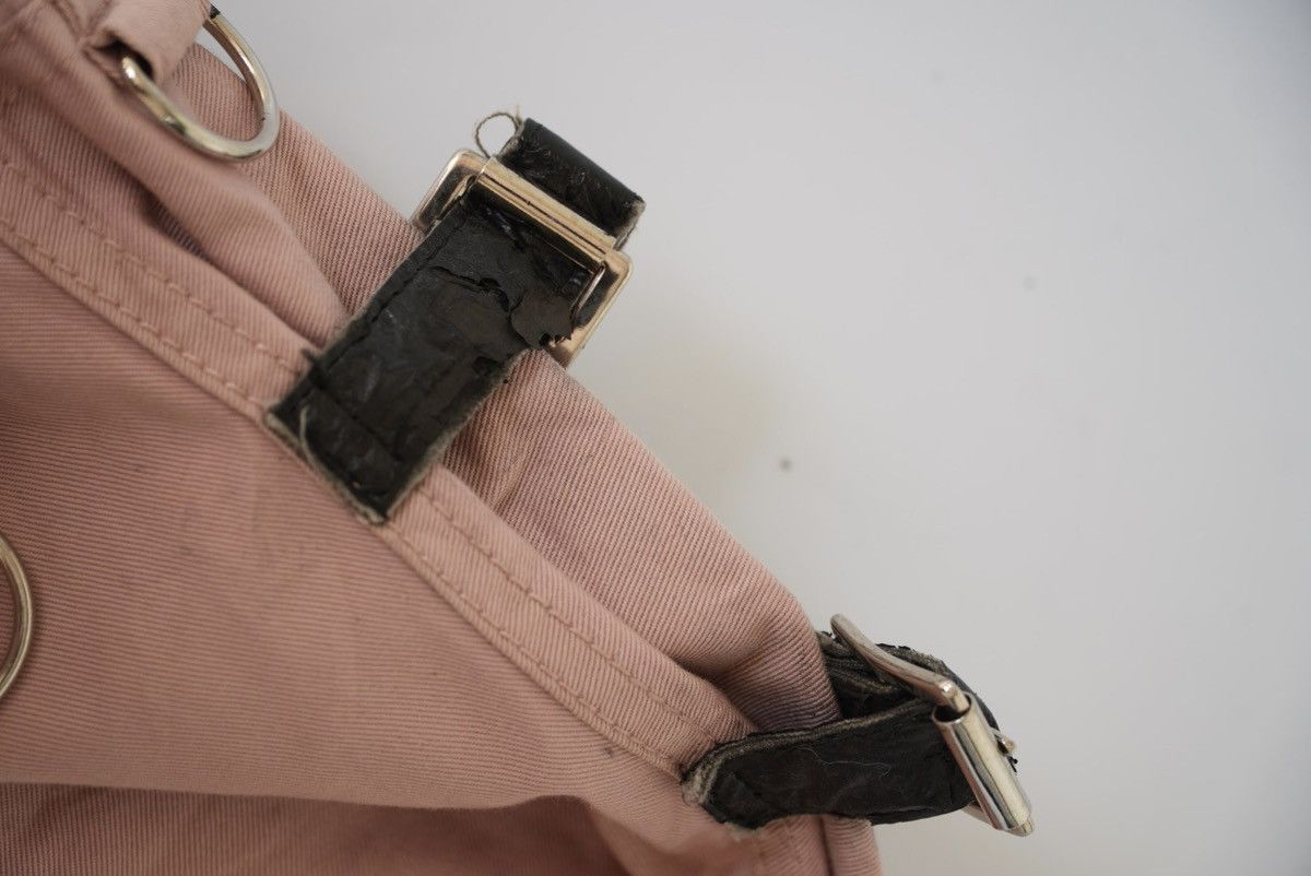 Dolce & Gabbana Dolce & Gabbana S/S 2003 “Sex & Love” Pink Bondage Pants Size 26" / US 2 / IT 38 - 9 Thumbnail