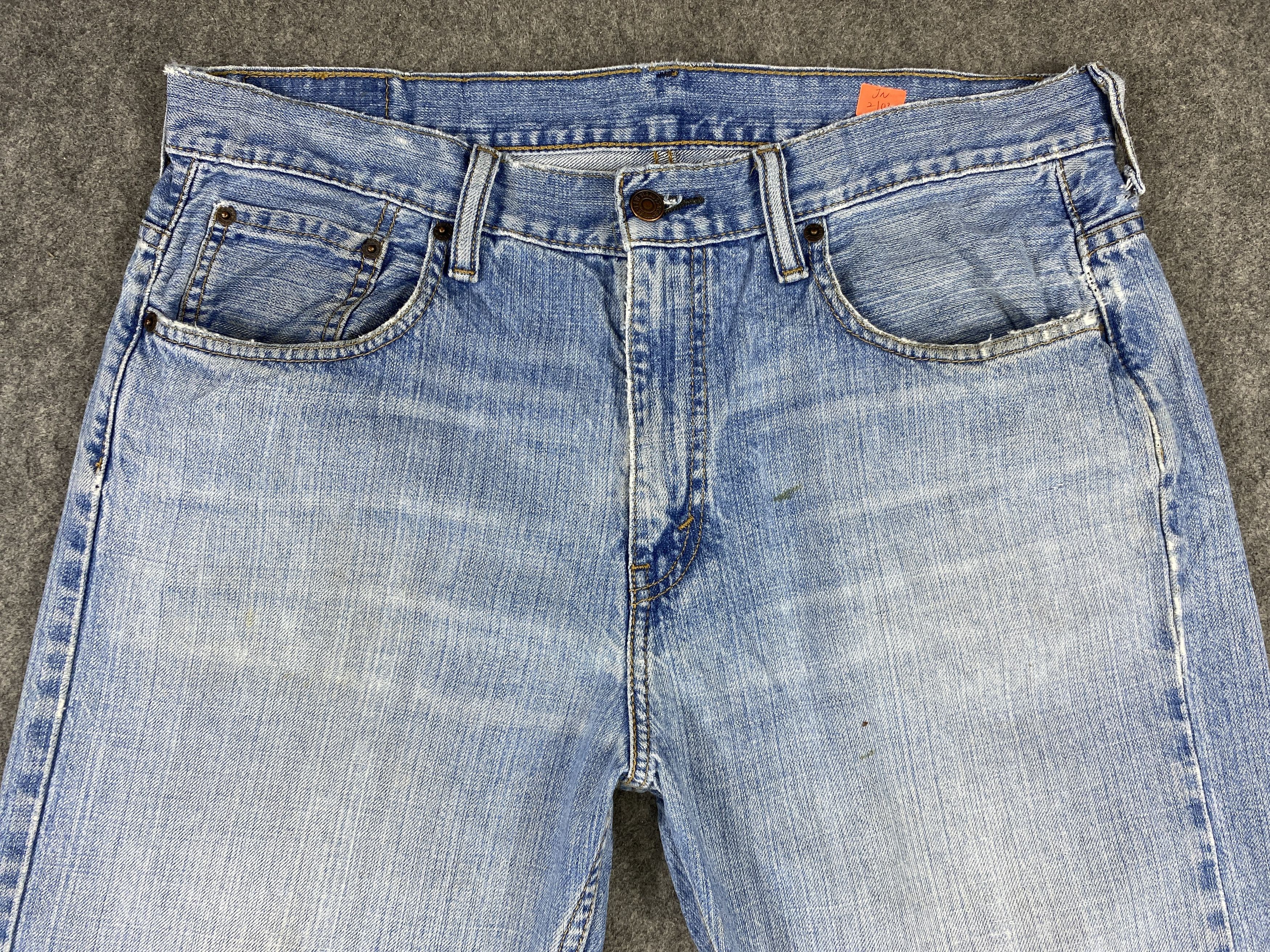 Levi's Blue Wash Vintage Levi's 569 36x32.5 Denim -JN2103 Size US 36 / EU 52 - 3 Thumbnail