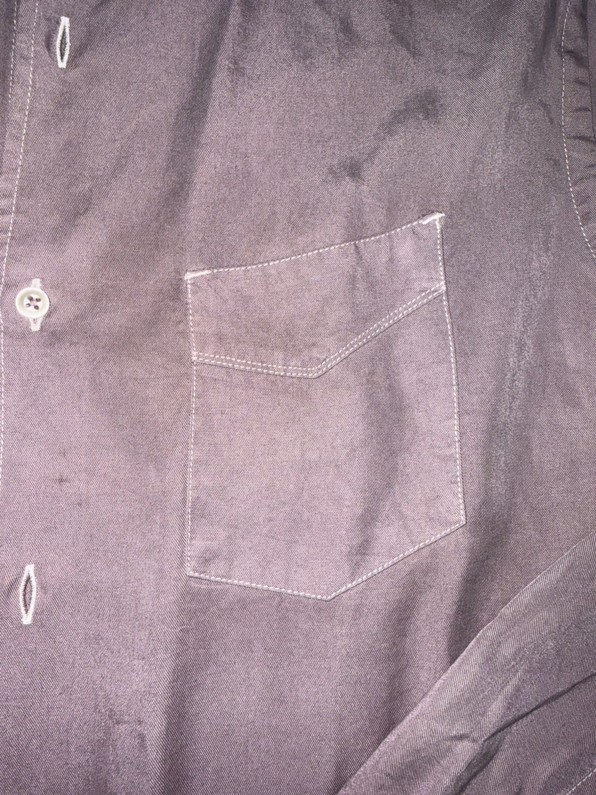 Officine Generale Officine Générale Benoit Shirt — Washed Purple/Plum | Size L Size US L / EU 52-54 / 3 - 5 Thumbnail