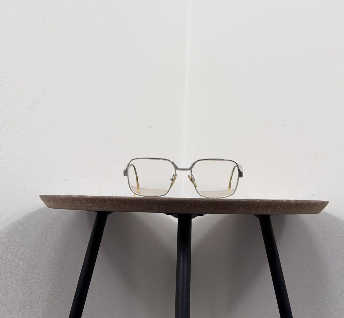 Other Vintage Barbudo Condor 100 Silver Metal Aviator Eyeglasses Size ONE SIZE - 3 Thumbnail