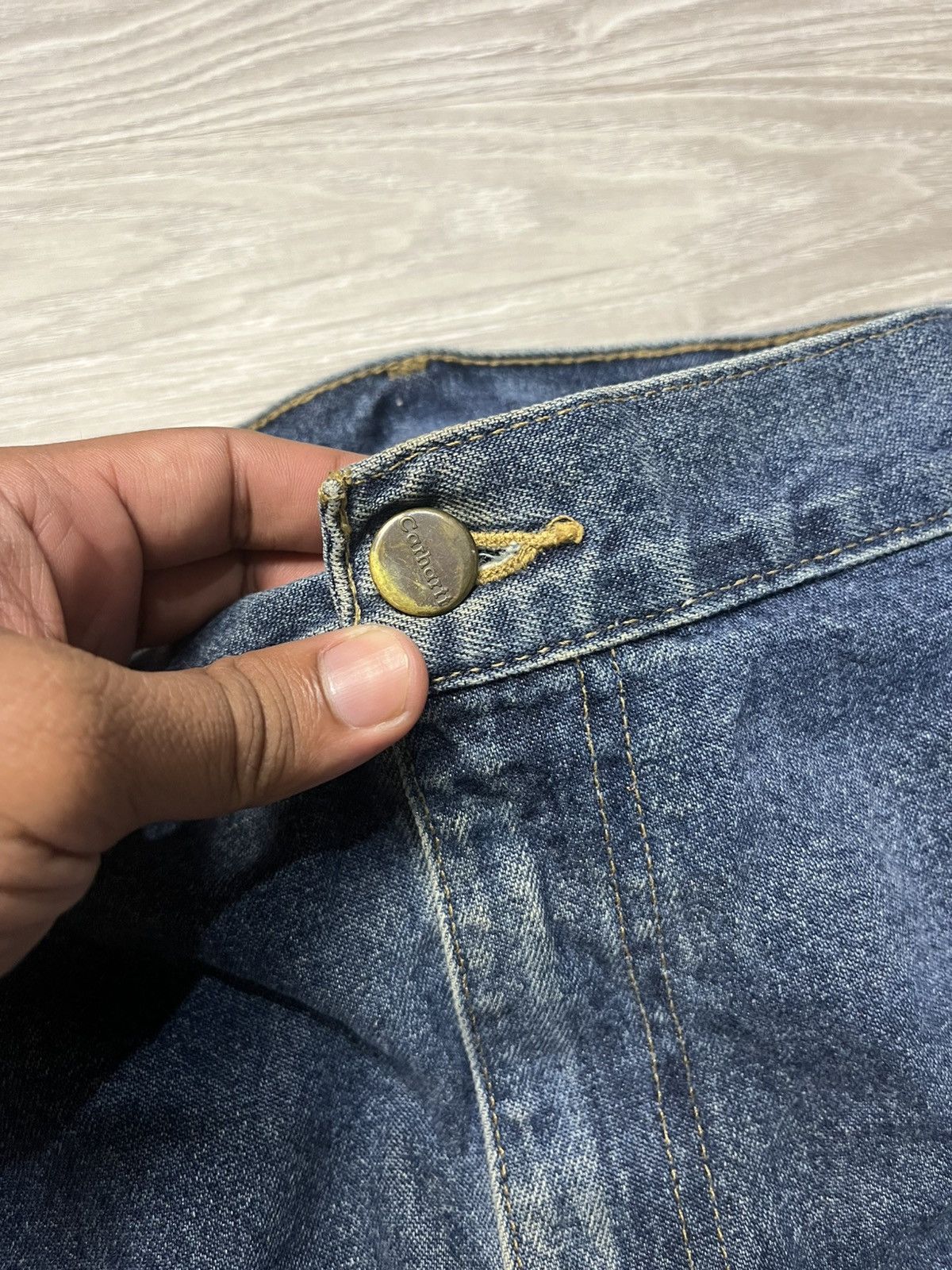 Carhartt Faded Denim Vintage Carhartt Short Carpenter Pants Size US 40 / EU 56 - 5 Thumbnail