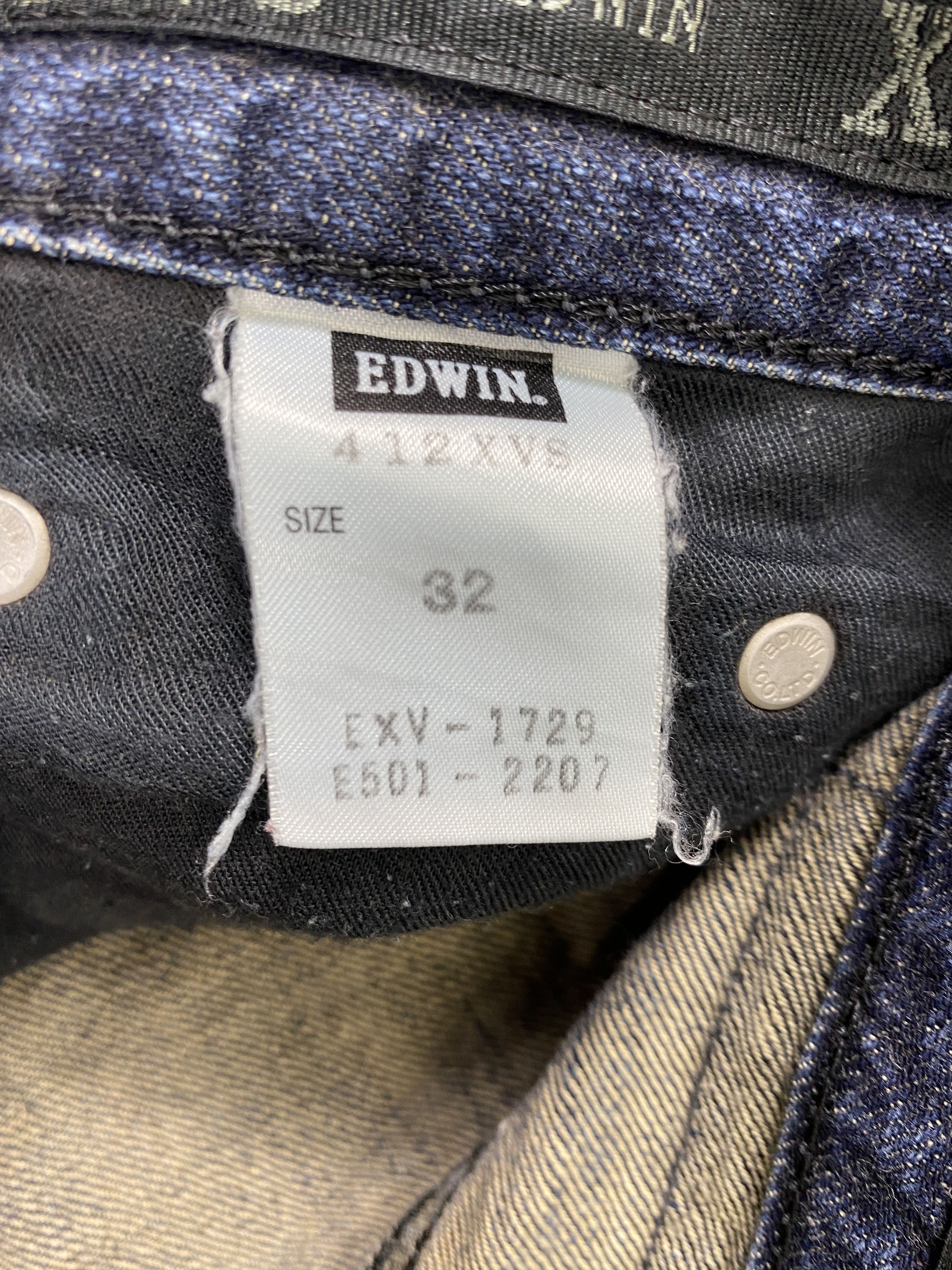 Edwin Distressed Blue Vintage Edwin Flare Jeans 35x30 Denim-JN3844 Size US 35 - 9 Thumbnail