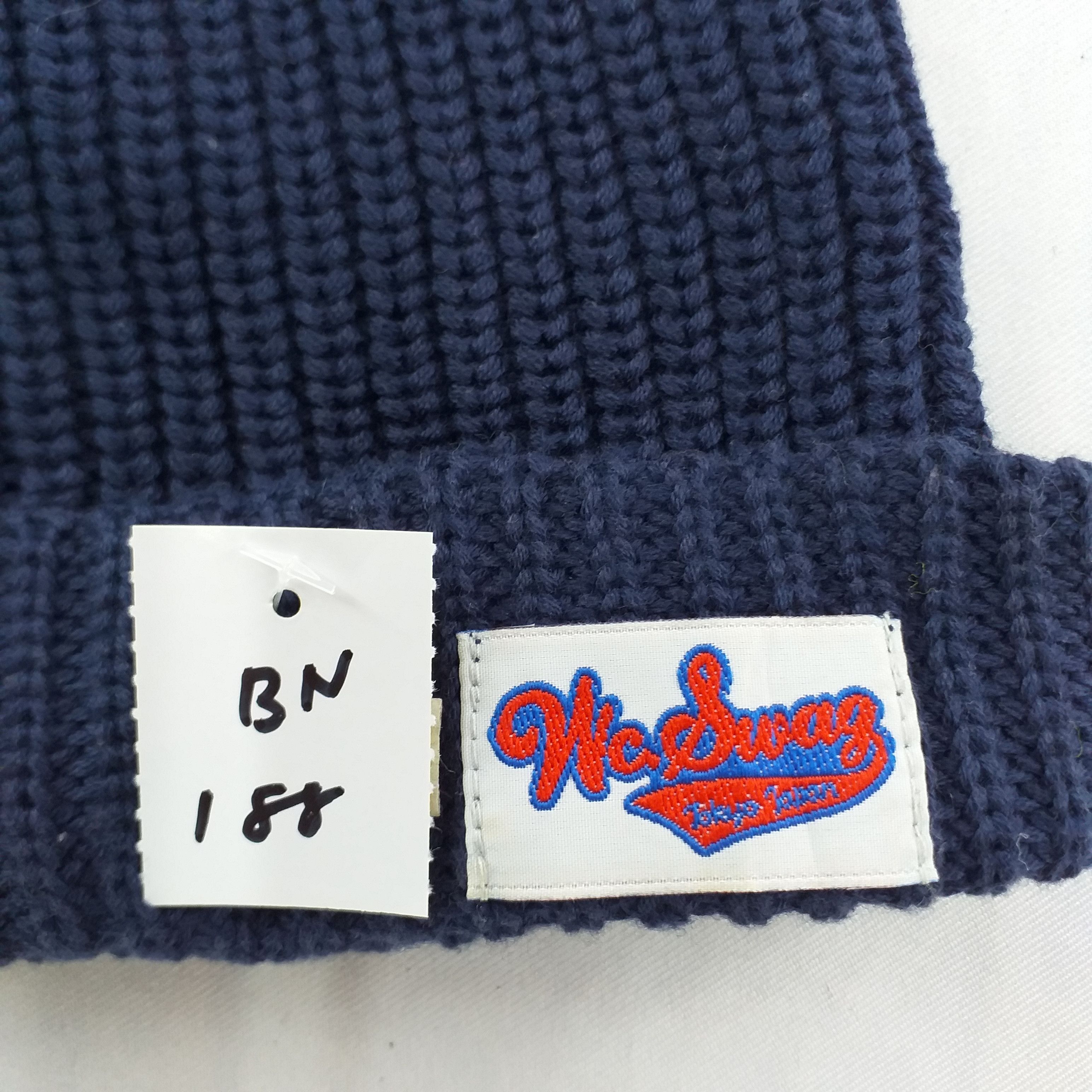 Japanese Brand Wc Swag Snow Cap Hat Beanie -BN188 Size ONE SIZE - 6 Thumbnail