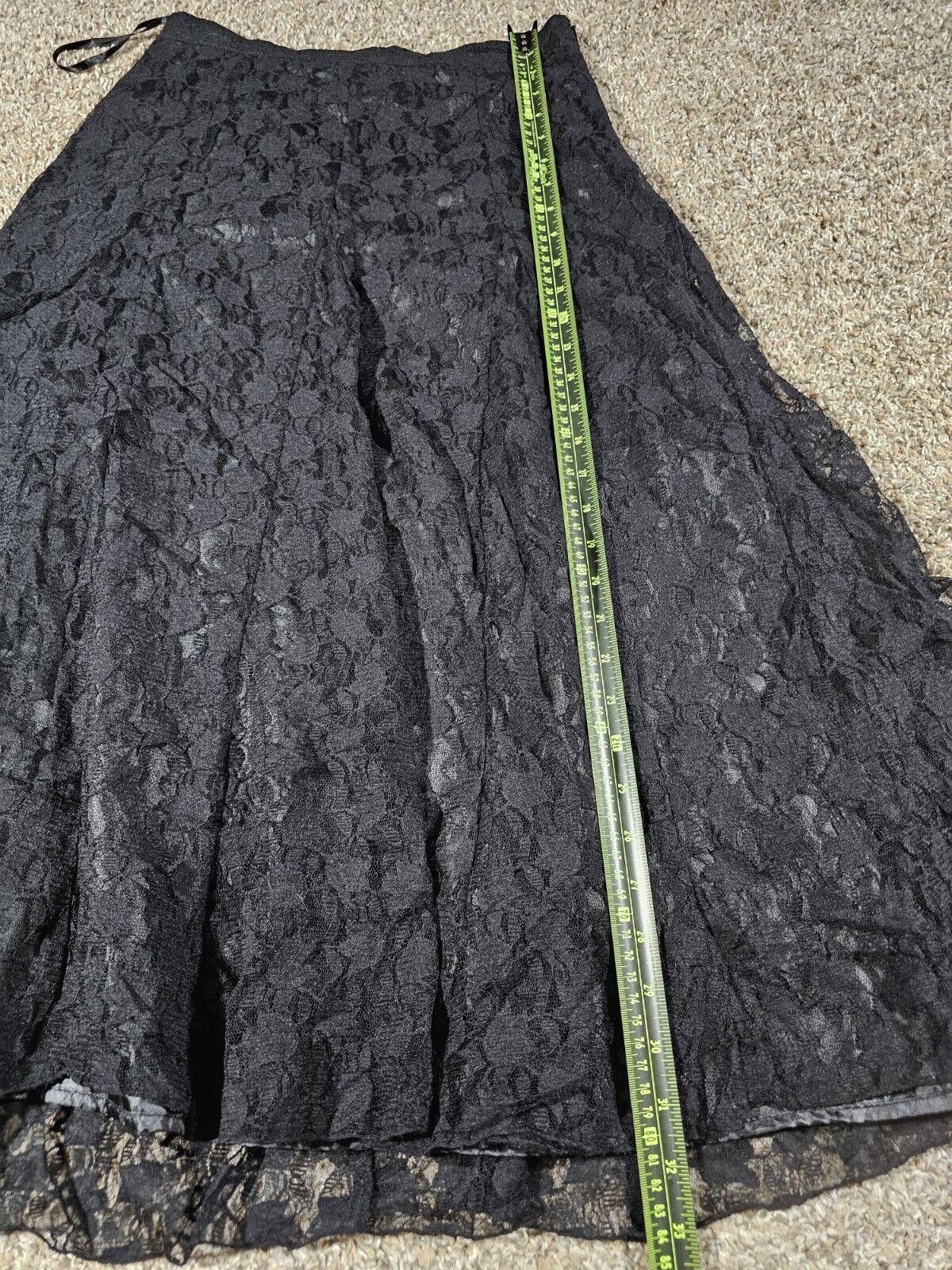 Designer mile gabrielle Skirt Black Medium Size 32" / US 10 / IT 46 - 3 Thumbnail