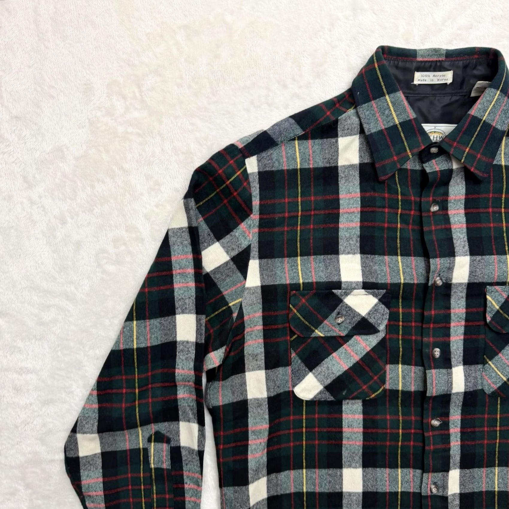 Vintage VINTAGE Northwest Territory Shirt Mens M Green Plaid Flannel Button Up Size US M / EU 48-50 / 2 - 5 Thumbnail