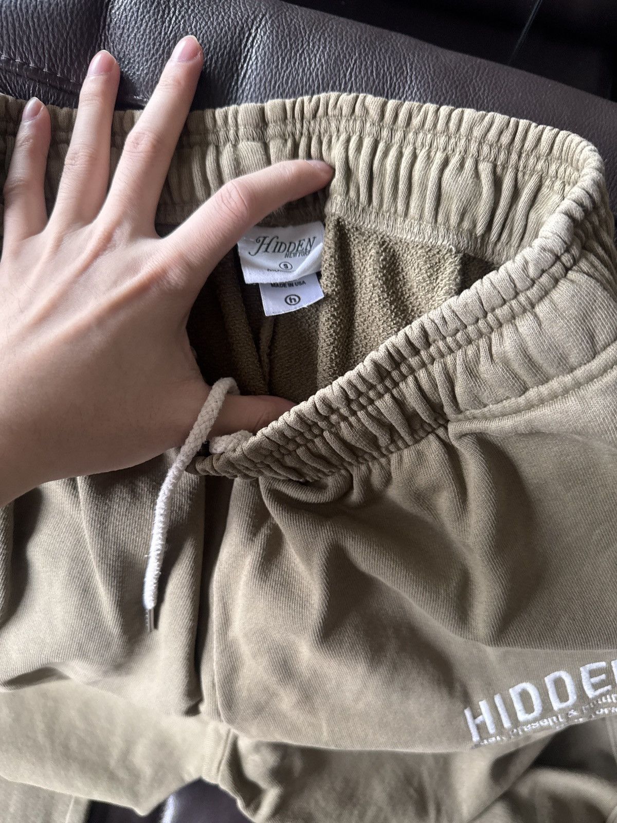 HIDDEN Hidden NY Logo Sweatpants Size US 29 - 1 Thumbnail