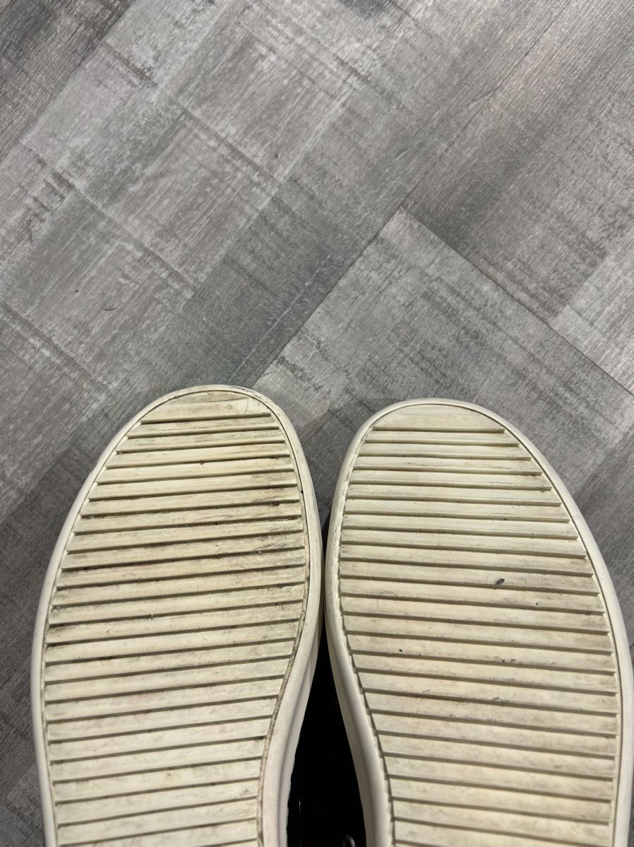 Rick Owens Drkshdw Rick Owen’s Drkshdw Canvas Jumbo Lace Low Sneakers Size US 5.5 / EU 38 - 8 Thumbnail
