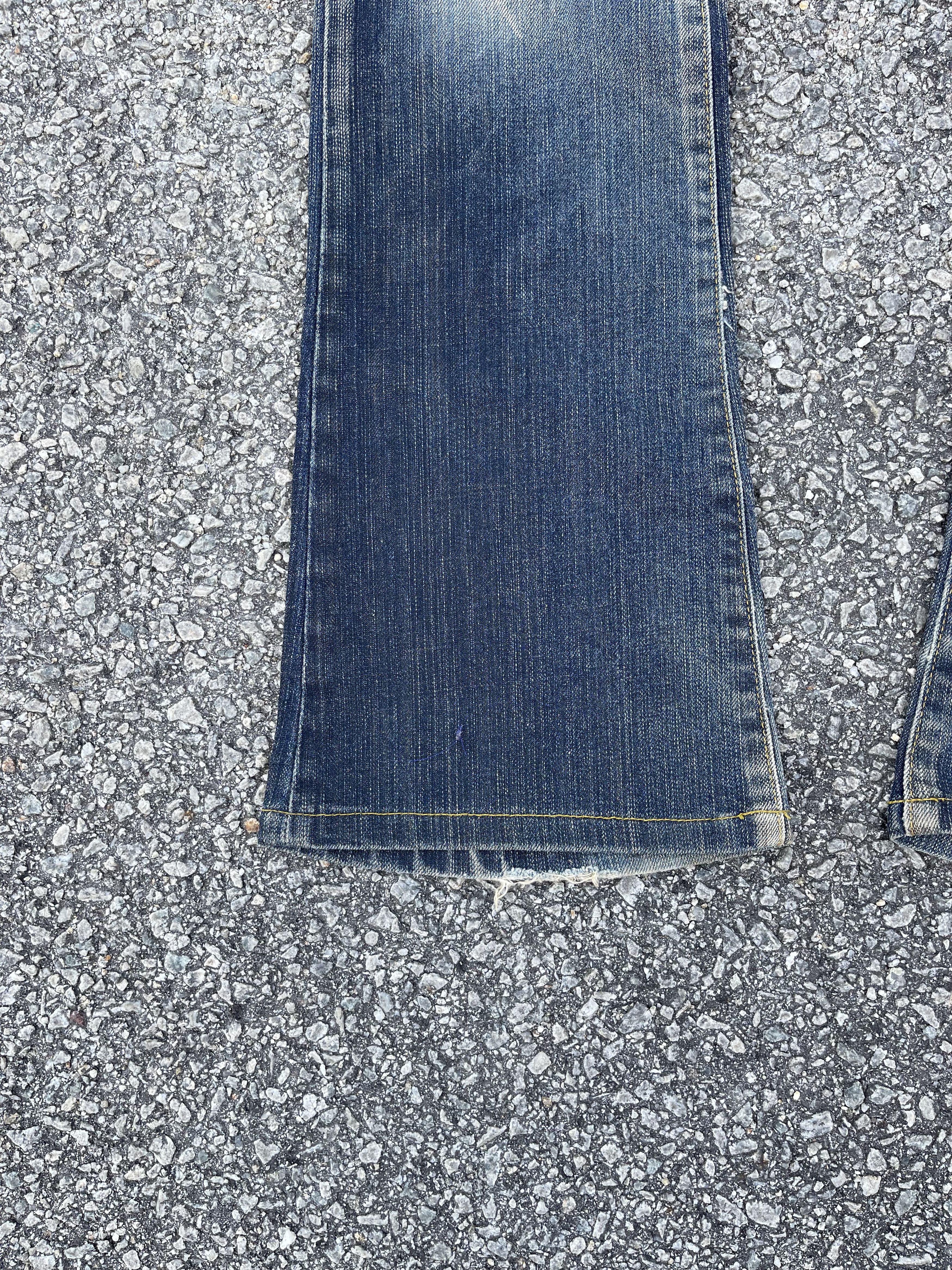 Beauty Beast × If Six Was Nine × Tornado Mart Tornado Mart Knee Ripped Super Flare Jeans Size US 32 / EU 48 - 5 Thumbnail