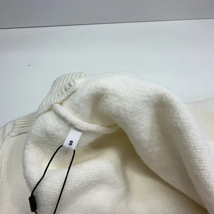 AMI Ami Paris Logo Knit V-Neck Cardigan Sweater -2507 Size US S / EU 44-46 / 1 - 6 Thumbnail