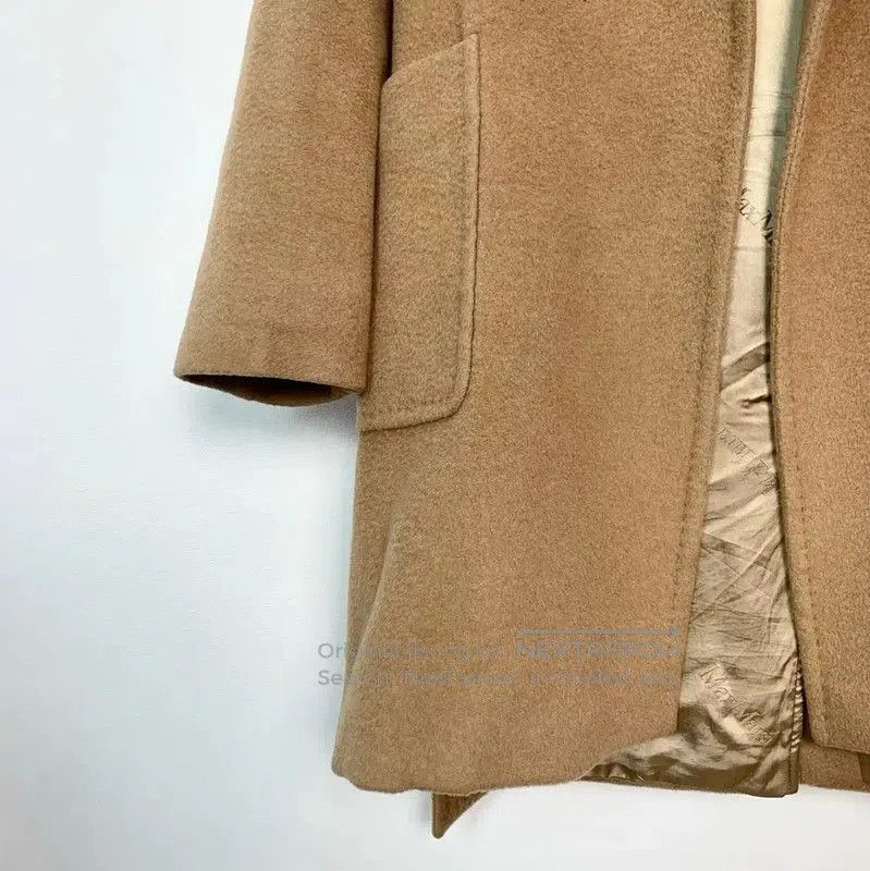 Max Mara MaxMara Camel Color Women's Cotton Coat . Size S / US 4 / IT 40 - 4 Thumbnail