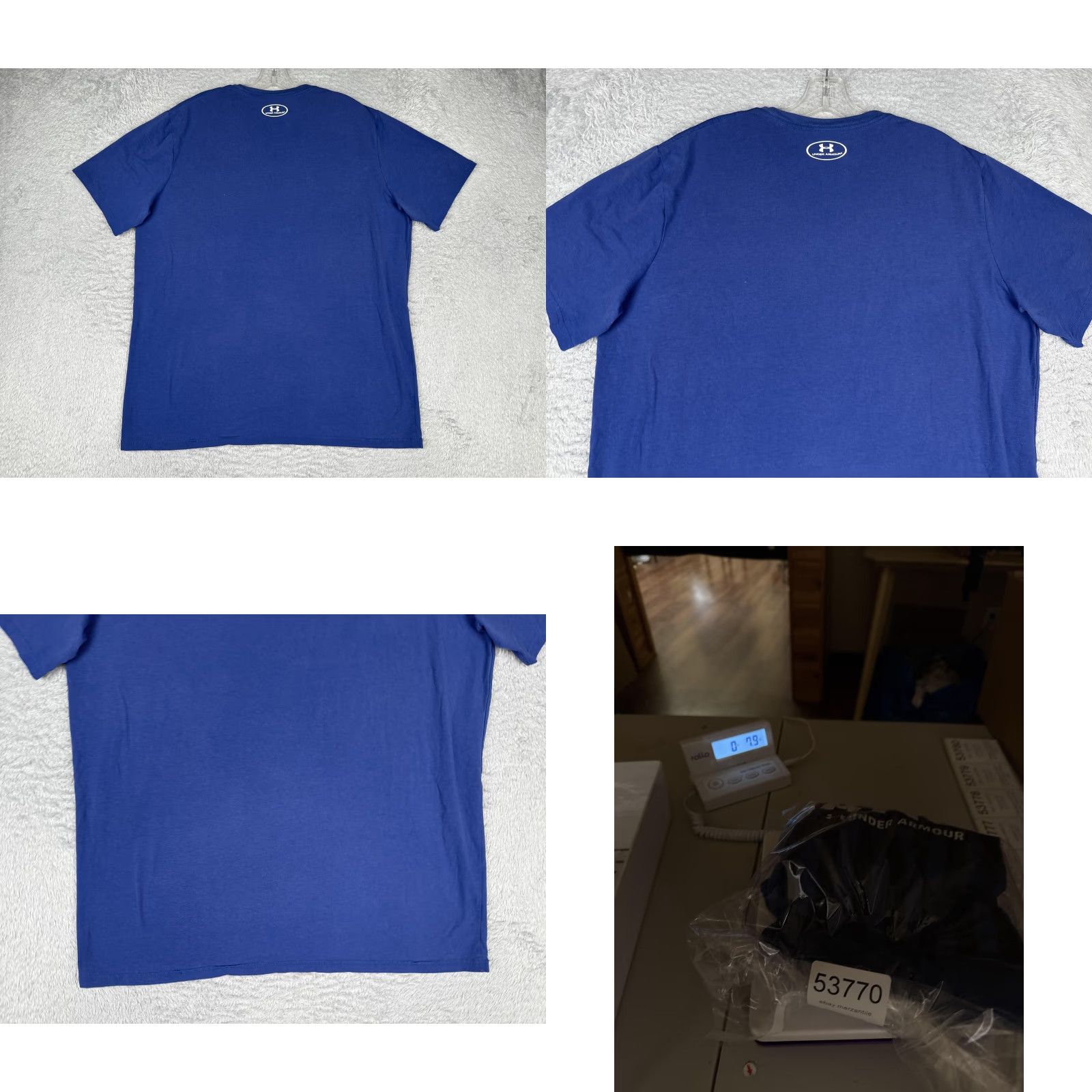 Under Armour Under Armour Shirt Mens XL Blue HeatGear One Nation USA Flag Graphic Tee Size US XL / EU 56 / 4 - 9 Thumbnail