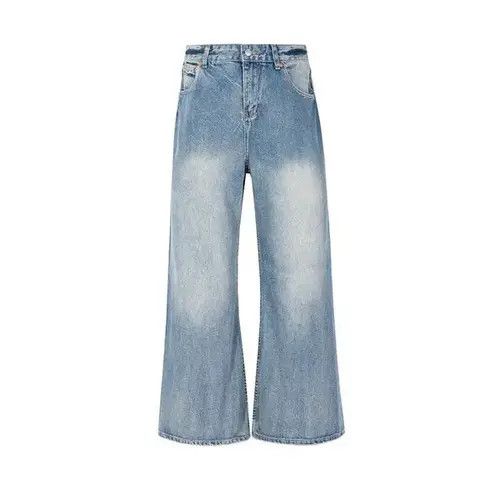 Designer × Japanese Brand × Vintage Y2K Straight Baggy Vintage Blue Jean Size US 32 / EU 48 - 3 Thumbnail